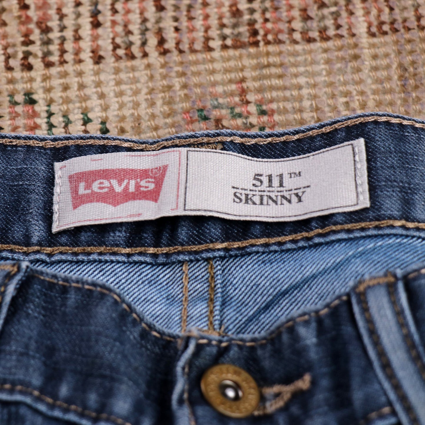 Levi's 511 W30 L30 Slim Fit Blue Denim Jeans
