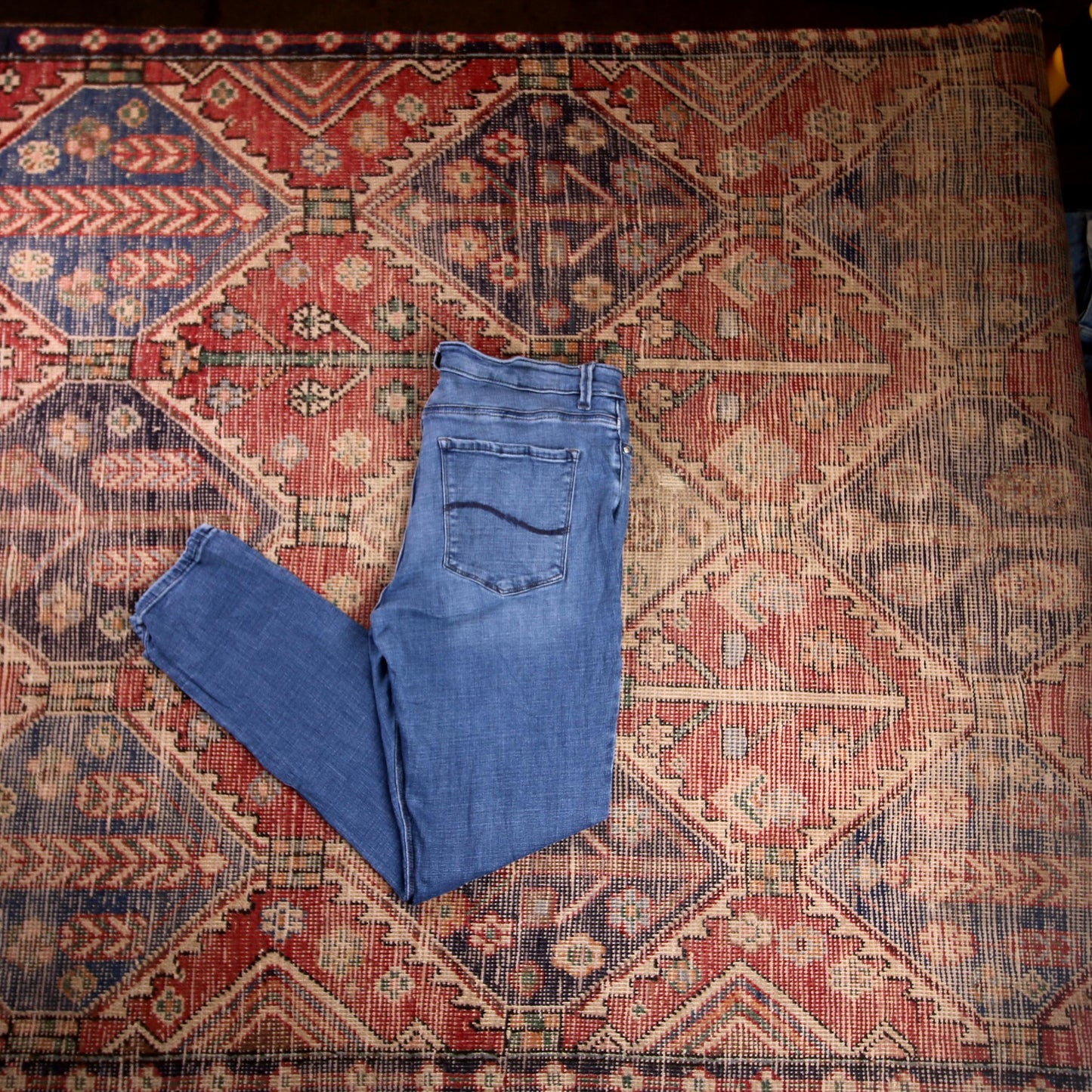 Lee W36 L28 Skinny Blue Denim Jeans