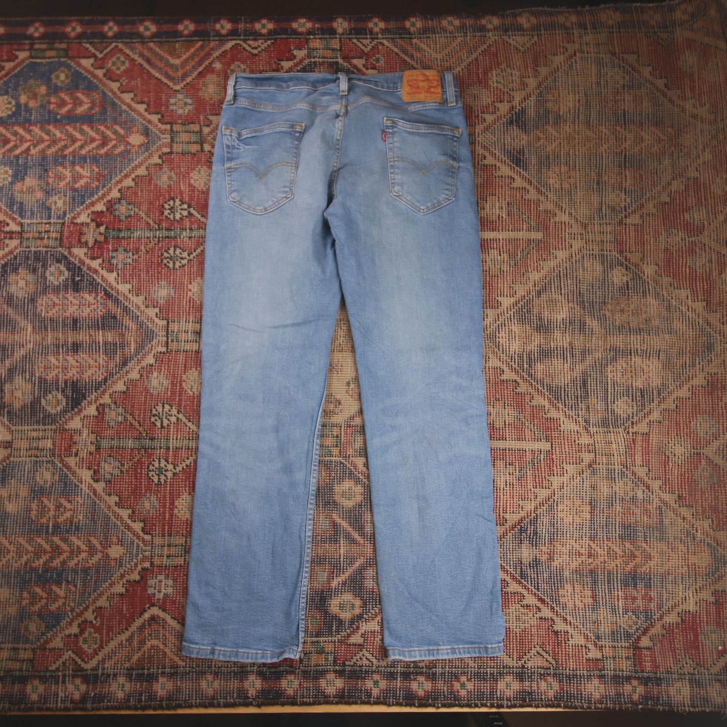Levi's 514 W32 L30 Straight Leg Black Denim Jeans