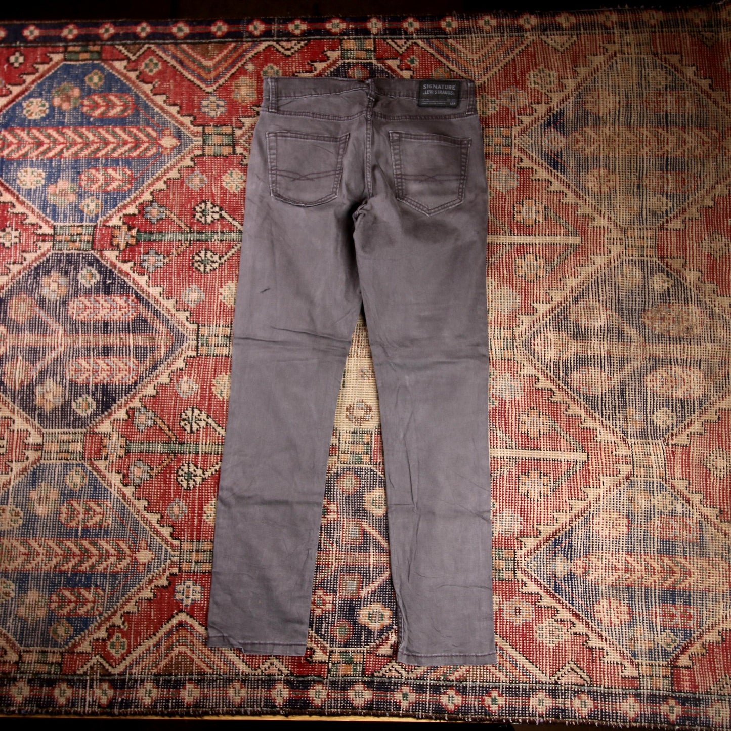 Levi's 537 W30 L30 Skinny Grey Denim Jeans