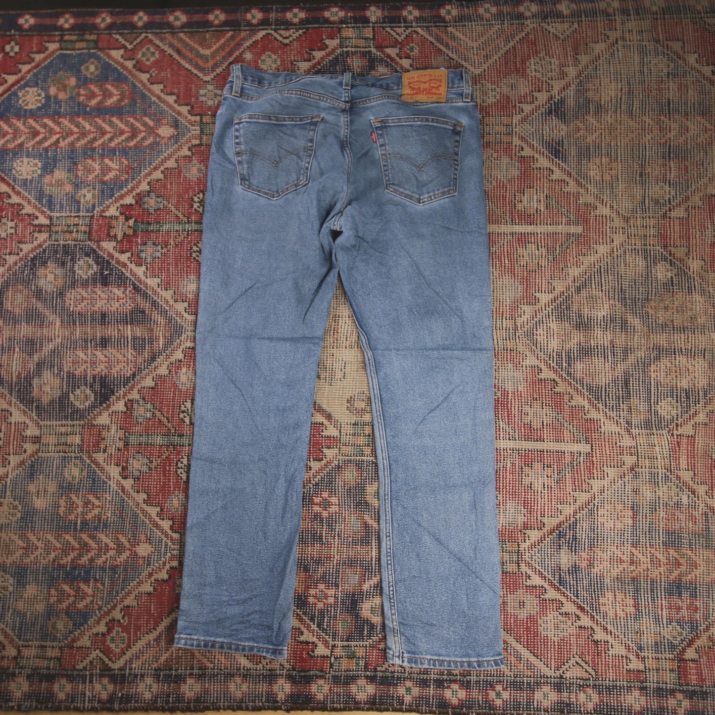 Levi's 511 W34 L28 Slim Fit Blue Denim Jeans