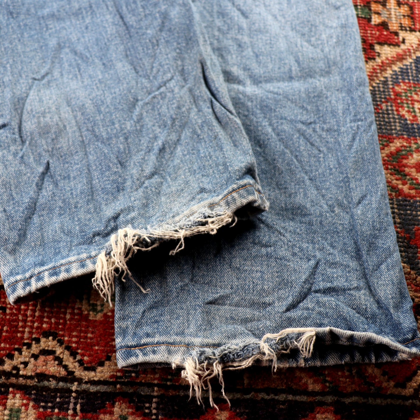 Wrangler W42 L29 Relaxed/Baggy Blue Denim Jeans