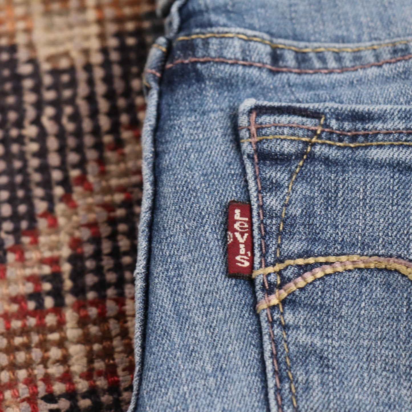 Levi's W26 L30 Skinny Blue Denim Jeans