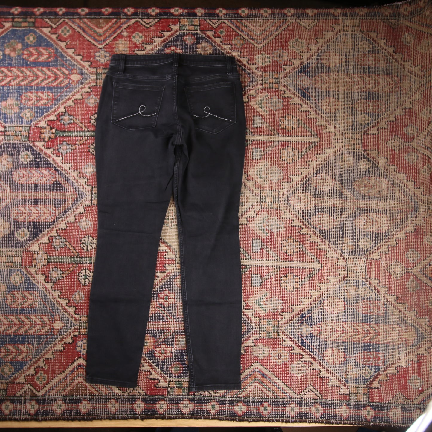 Lee W32 L27 Skinny Black Denim Jeans
