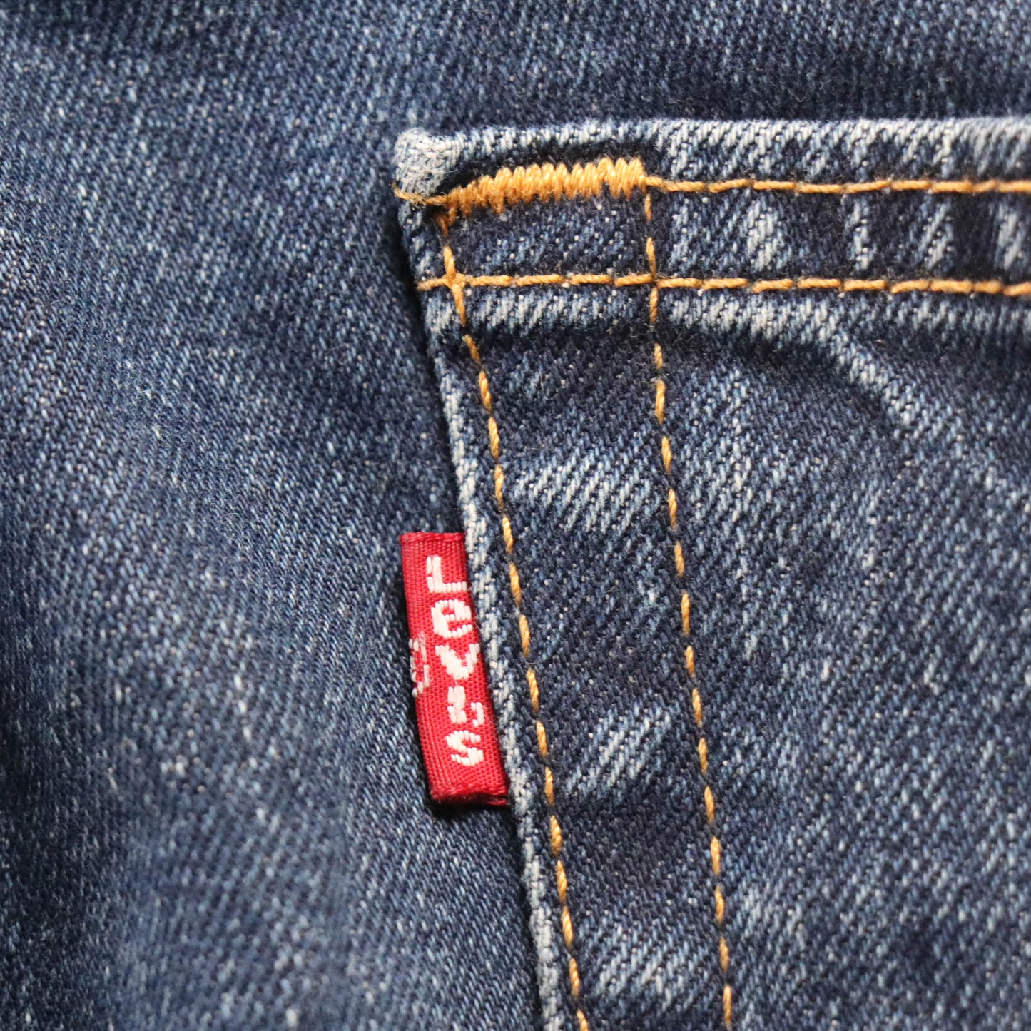 Levi's 505 Red Tab W30 L31 Straight Leg Regular Fit Blue Denim Jeans