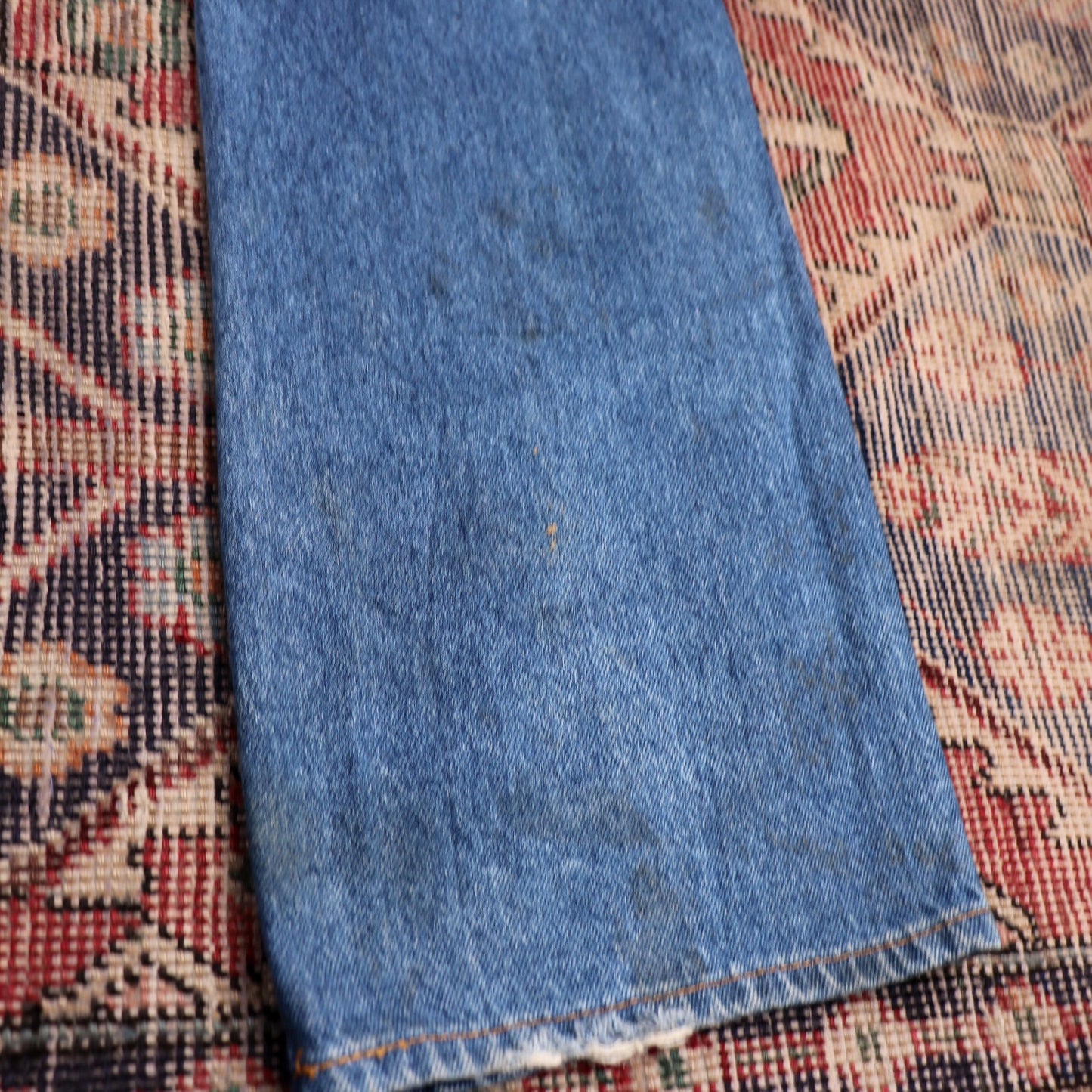 Levi's 517 W38 L33 Bootcut Slim Fit Blue Denim Jeans