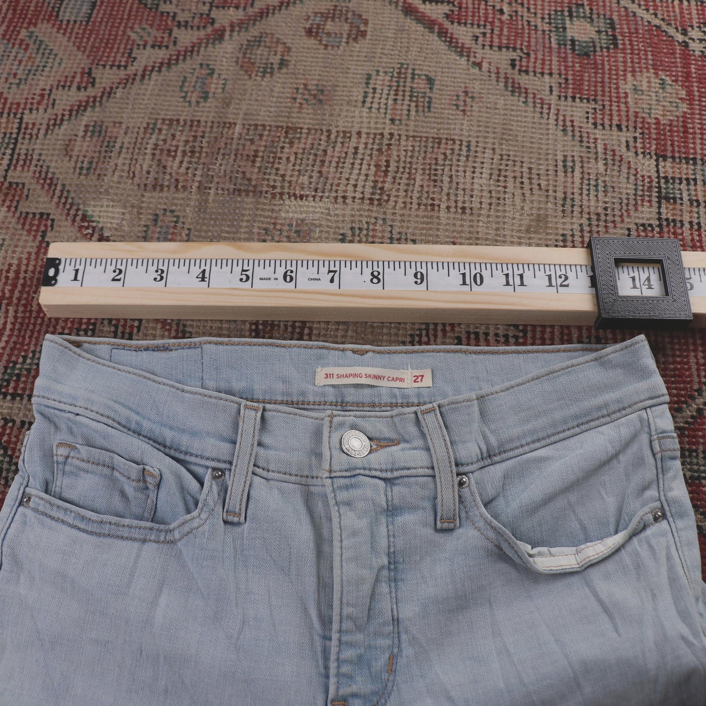 Levi's 311 W28 L21 Skinny Blue Denim Jeans