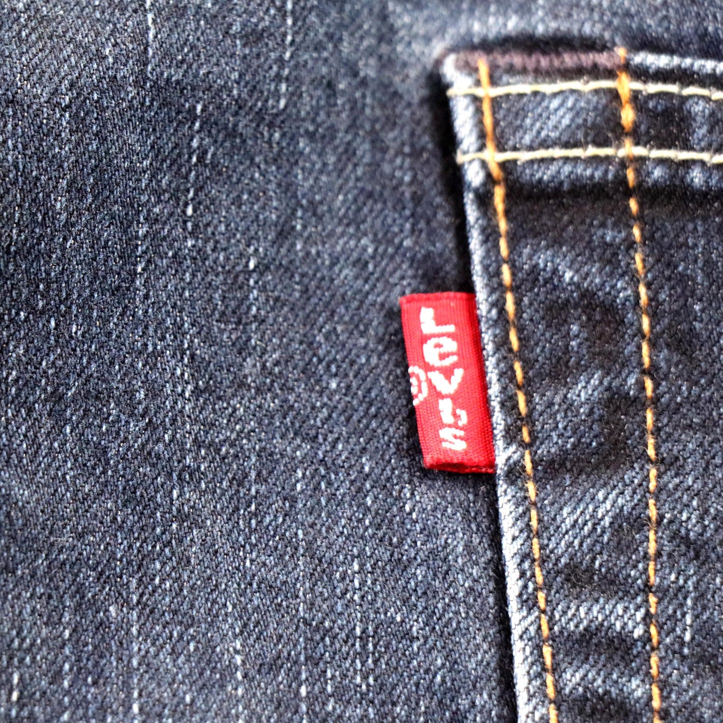 Levi's 505 Red Tab W32 L28 Straight Leg Regular Fit Blue Denim Jeans