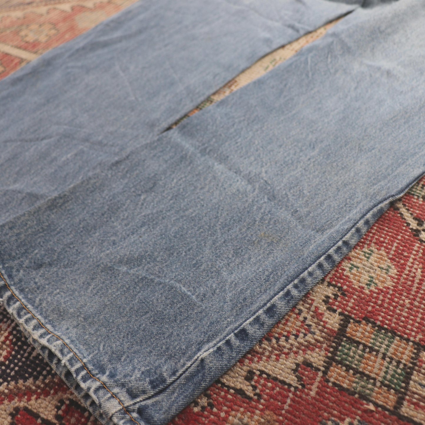 Levi's W32 L28 Straight Leg Blue Denim Jeans