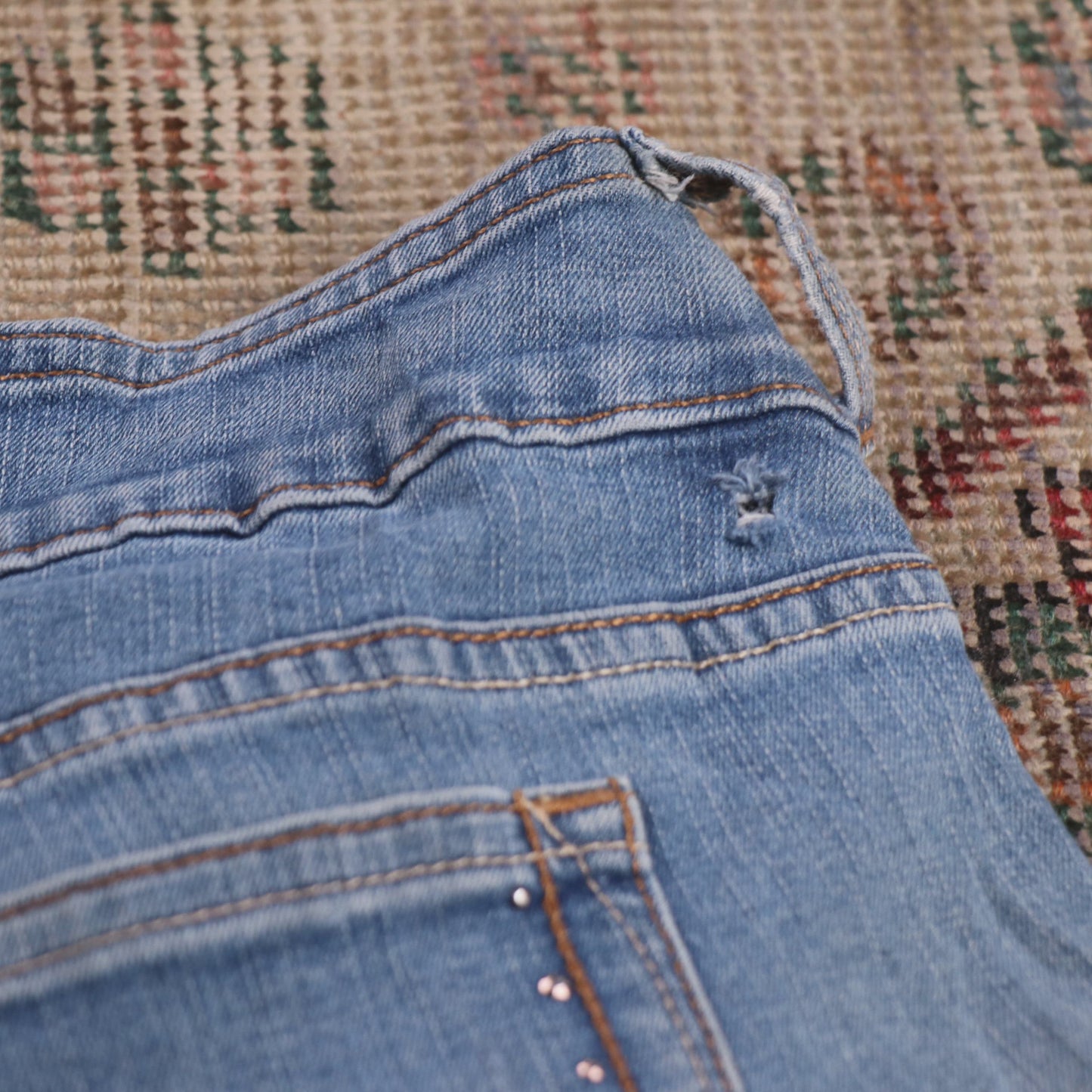 Lee W34 L30 Bootcut Blue Denim Jeans
