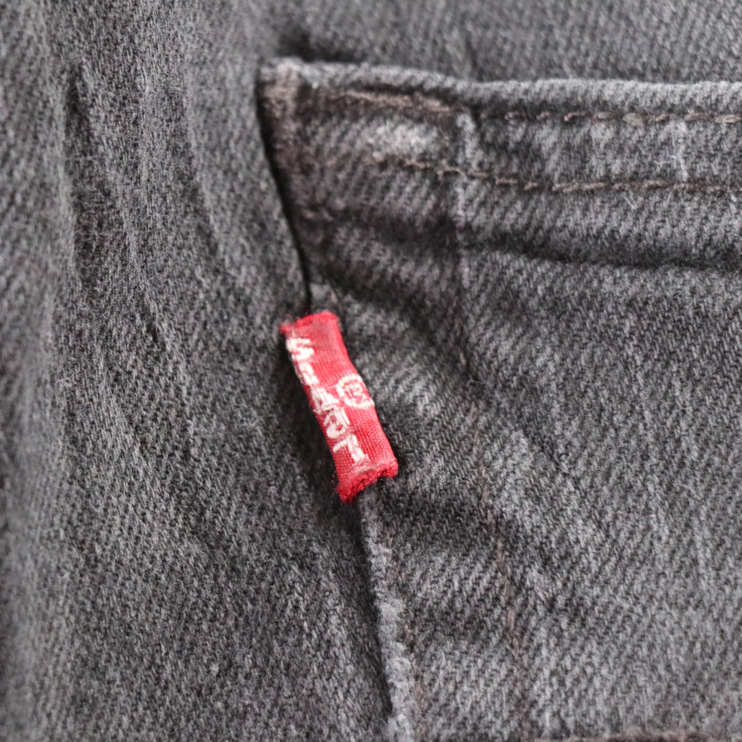 Levi's 511 Red Tab W30 L31 Slim Fit Grey Denim Jeans