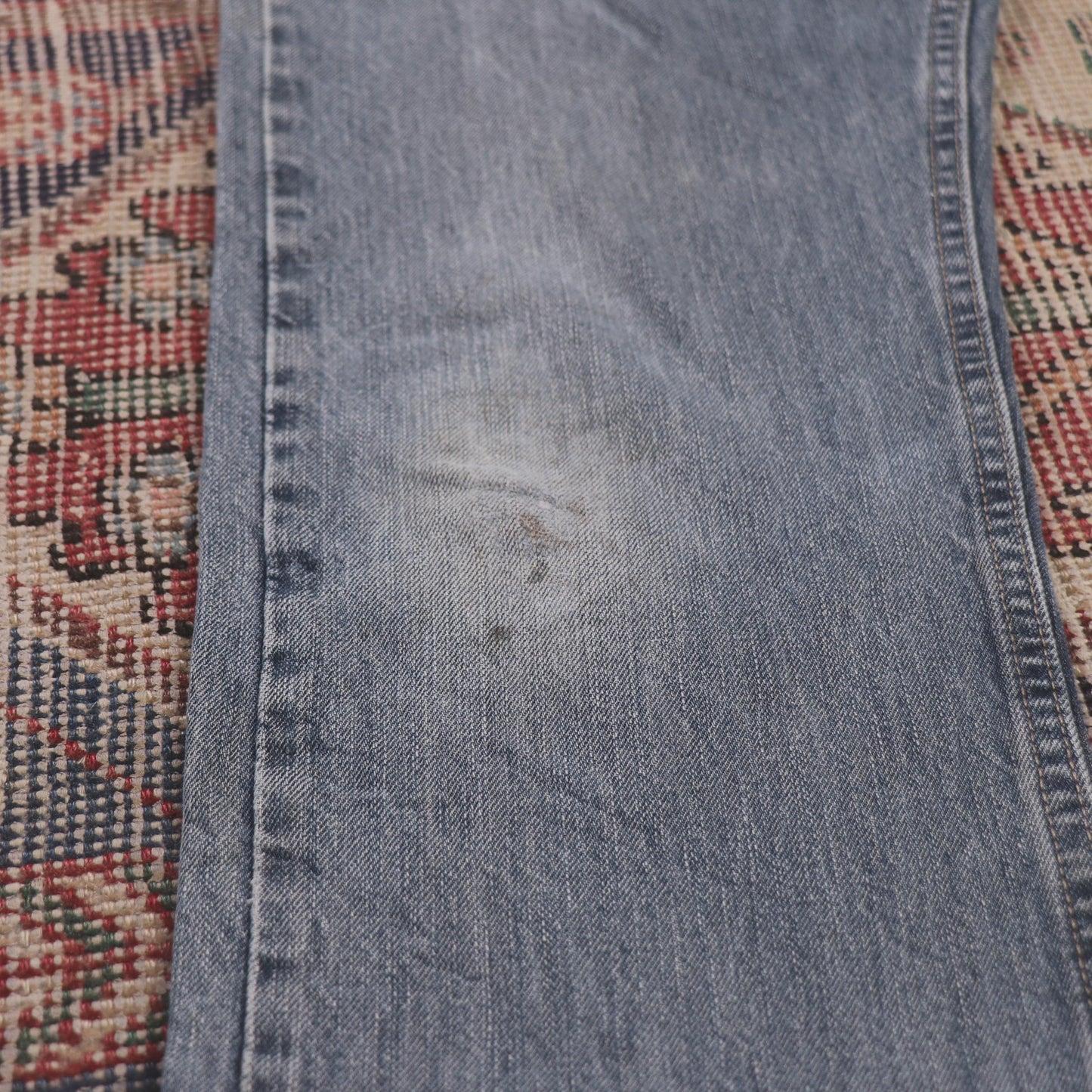 Lee W30 L30 Straight Leg Relaxed Fit Blue Denim Jeans