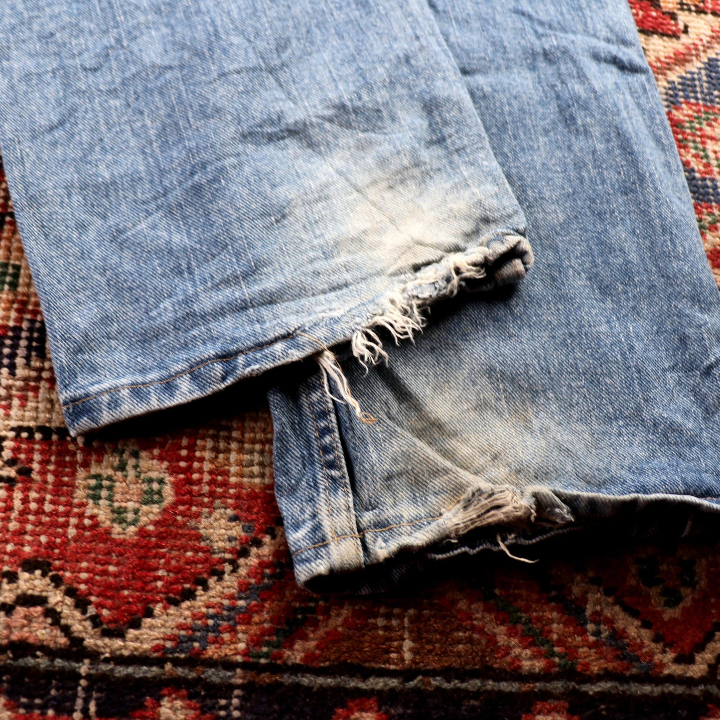 Wrangler W32 L31 Straight Leg Blue Denim Jeans