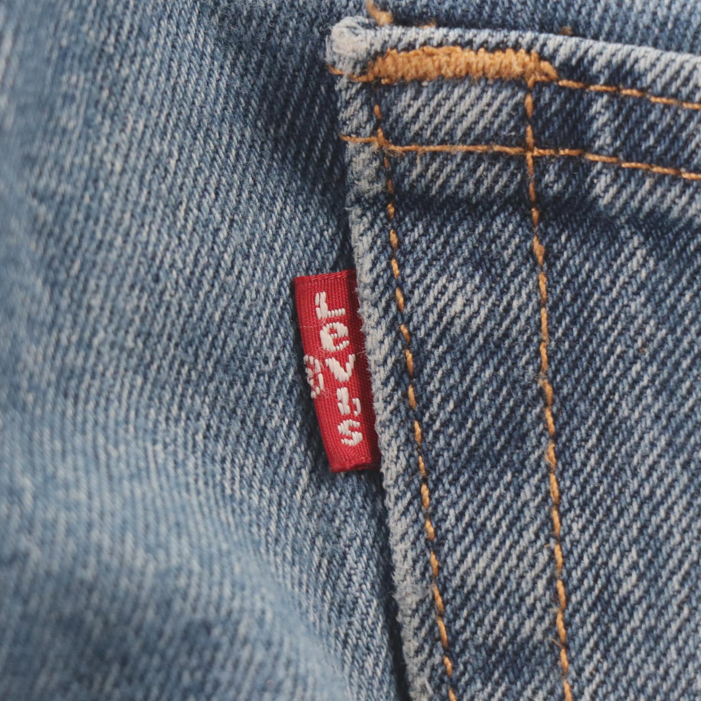 Levi's 505 Red Tab W32 L29 Straight Leg Regular Fit Blue Denim Jeans