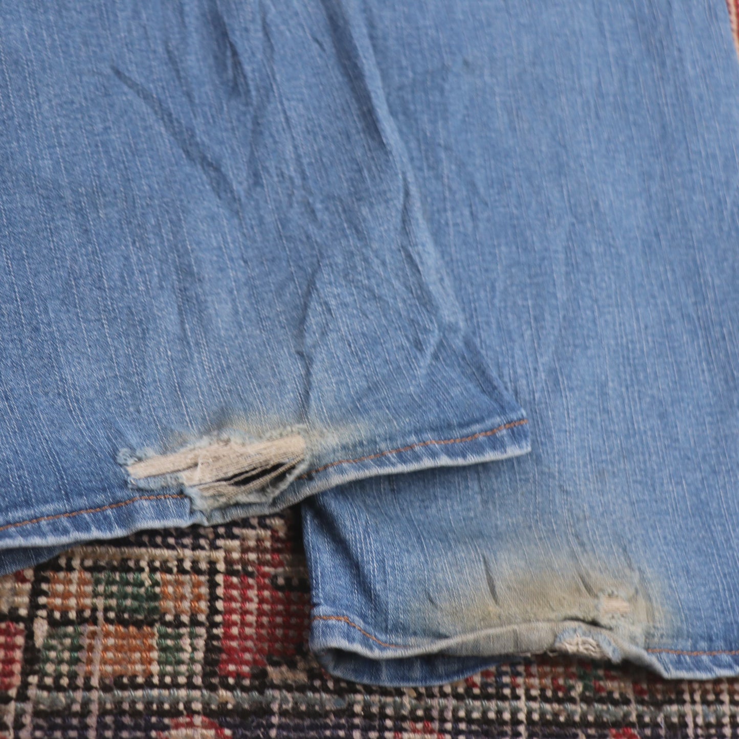 Lee W34 L30 Bootcut Blue Denim Jeans
