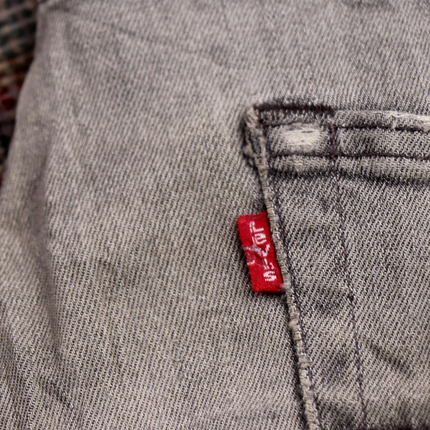 Levi's 511 W32 L31 Slim Fit Classic Ripped Style Grey Denim Jeans