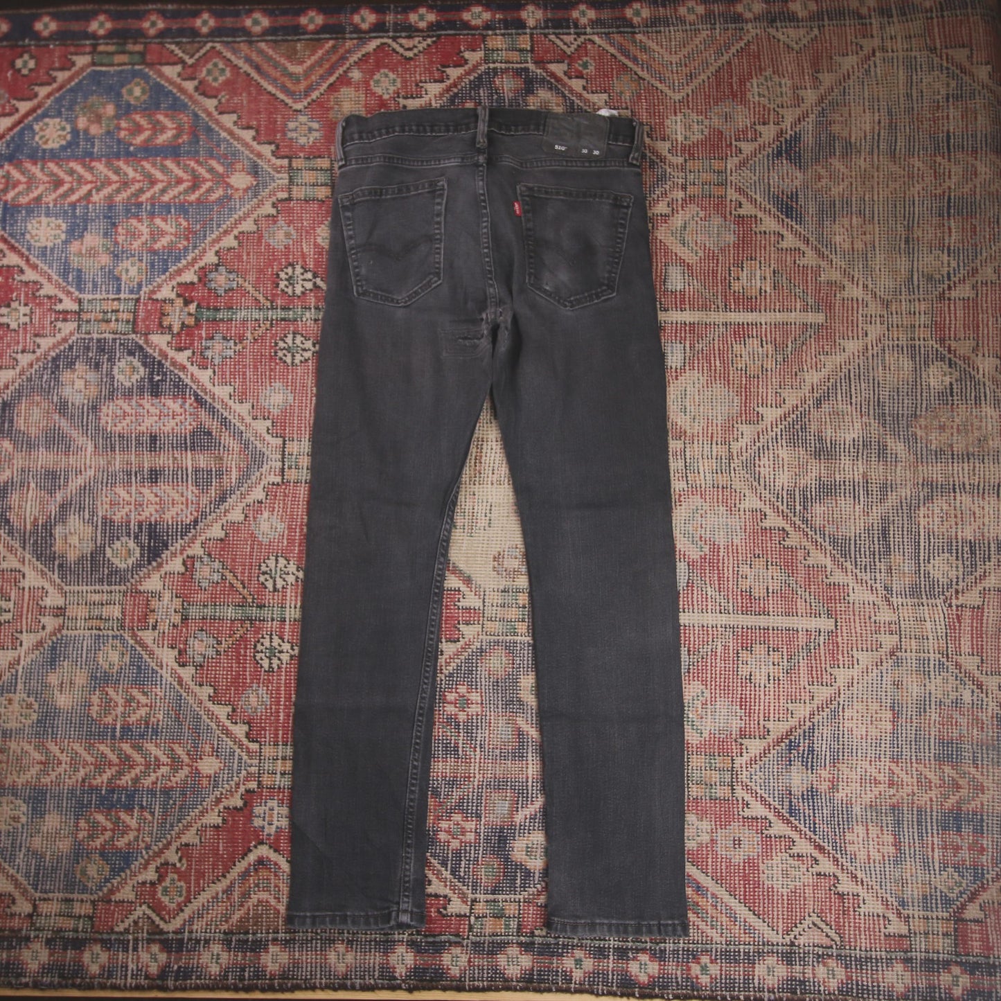 Levi's 510 W30 L28 Skinny Black Denim Jeans