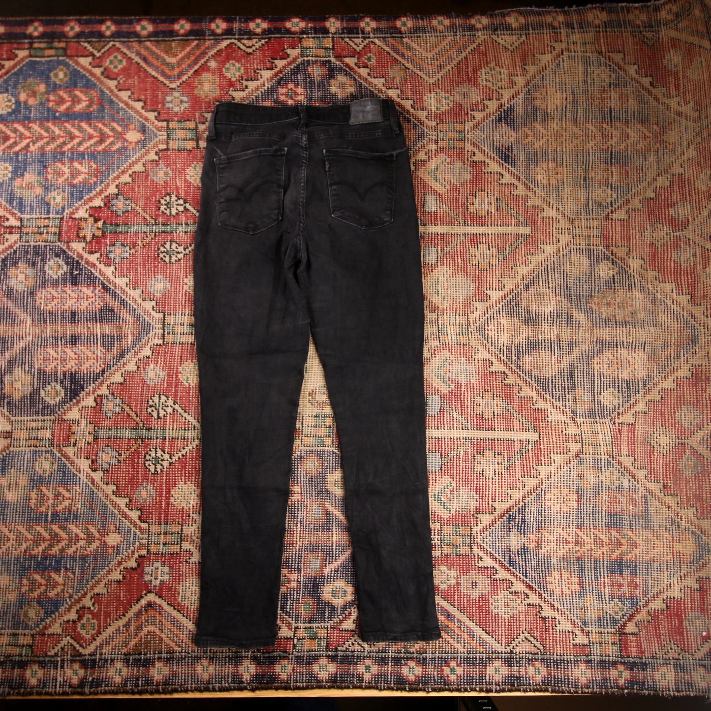 Levi's 721 W28 L27 Skinny Blue Denim Jeans