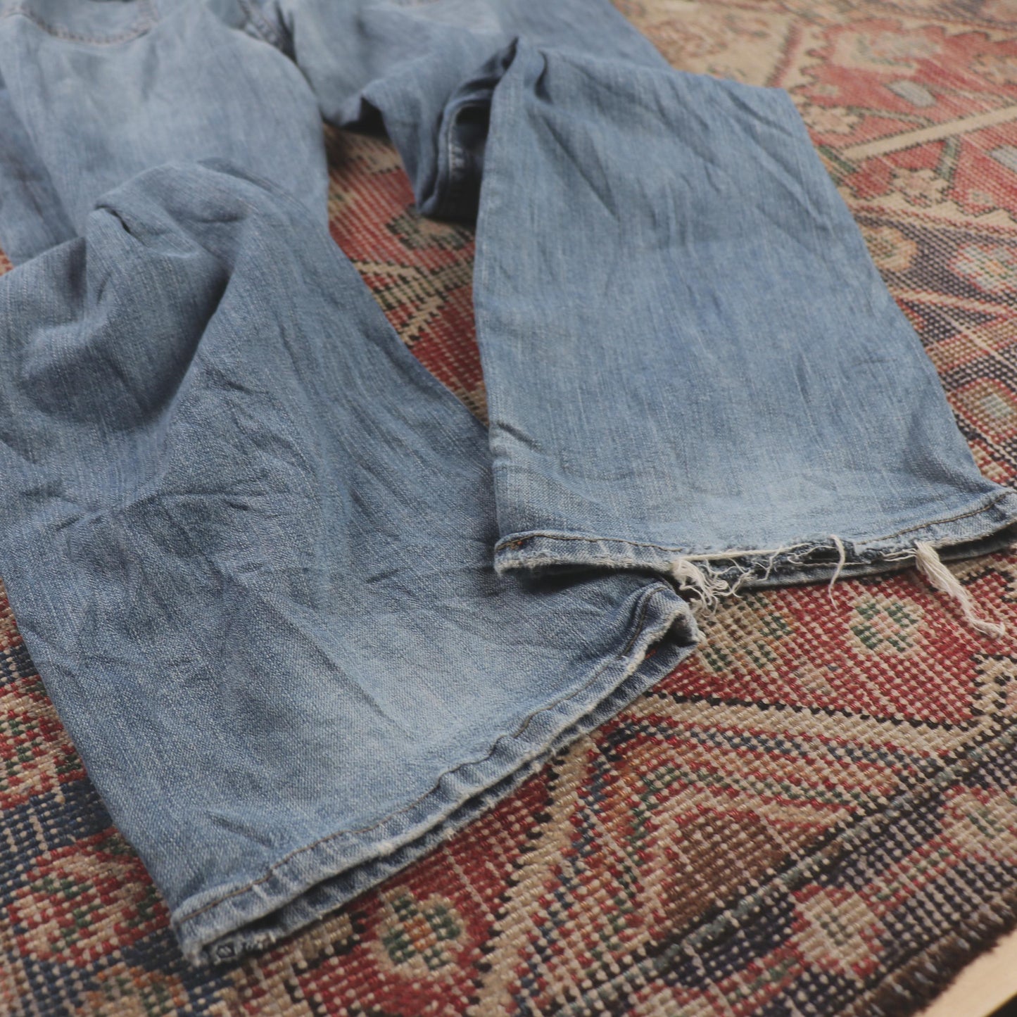 Lee W36 L31 Bootcut Blue Denim Jeans
