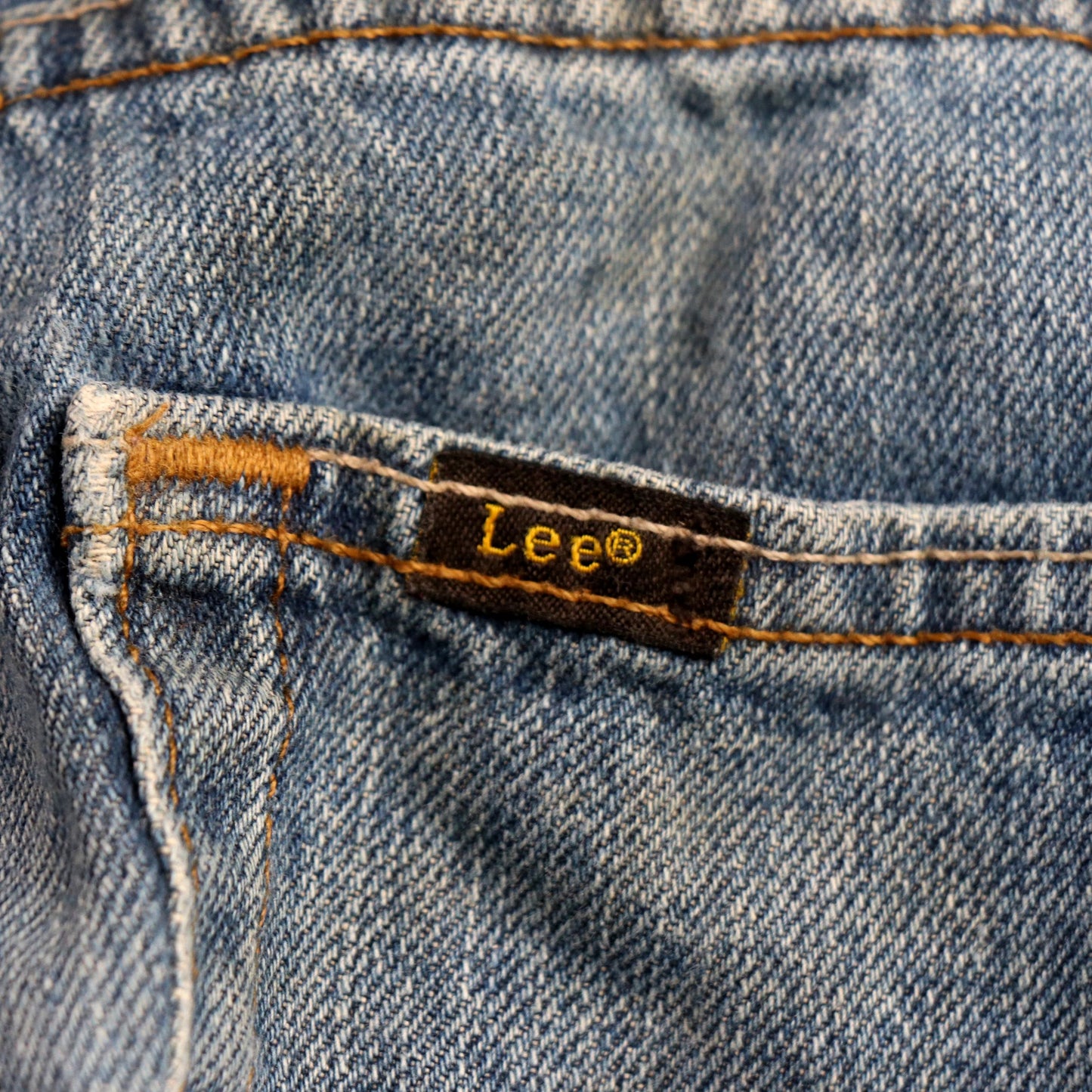 Lee W30 L30 Straight Leg Relaxed Fit Blue Denim Jeans