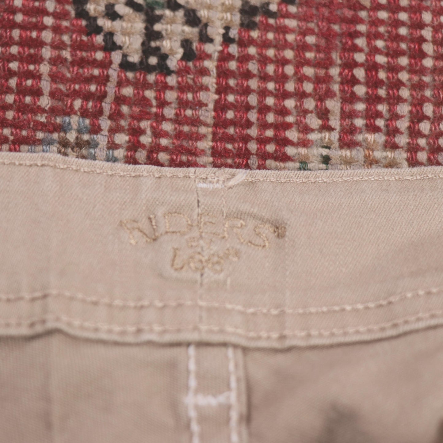 Lee W40 L33 Bootcut Beige Denim Trousers