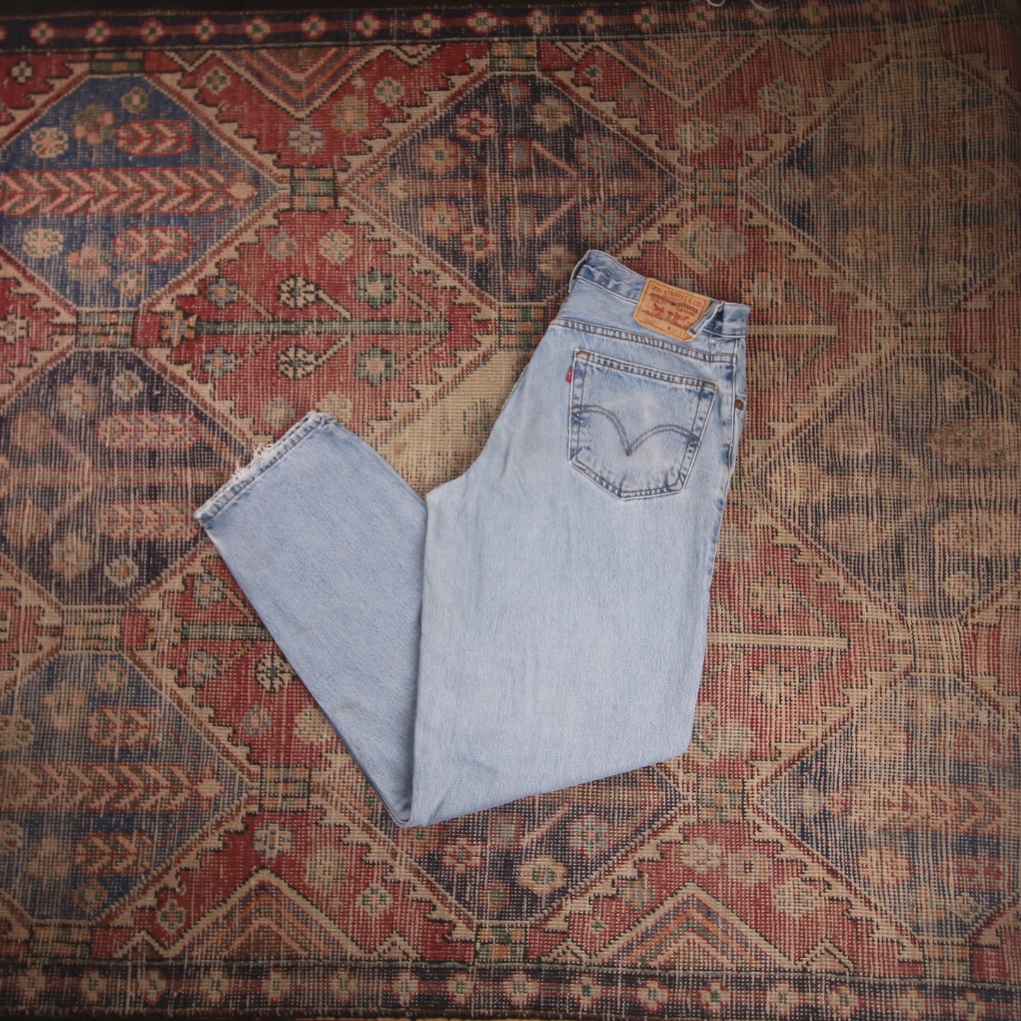 Levi's 560 W34 L32 Comfort Fit Blue Denim Jeans
