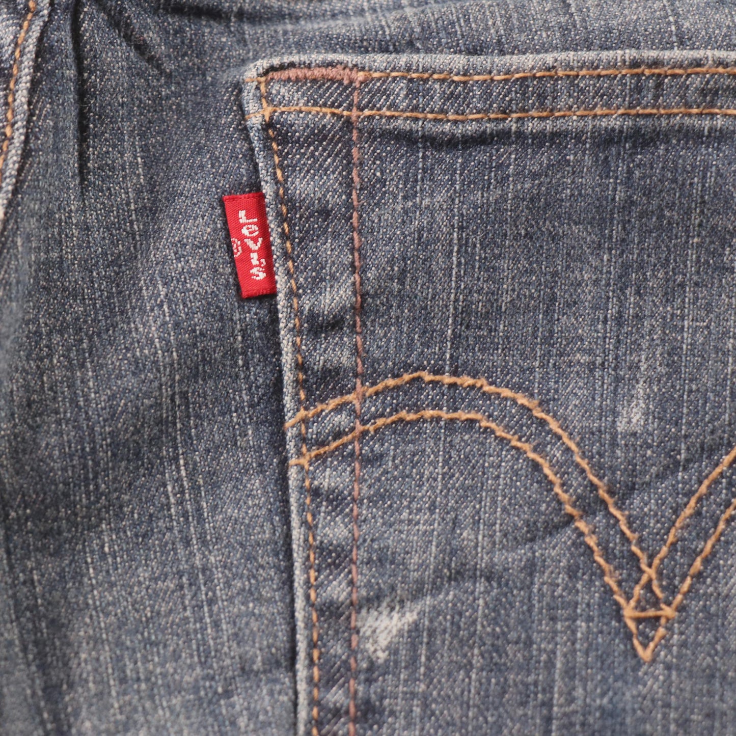Levi's 512 Red Tab W30 L31 Tapered Leg Slim Fit Blue Denim Jeans