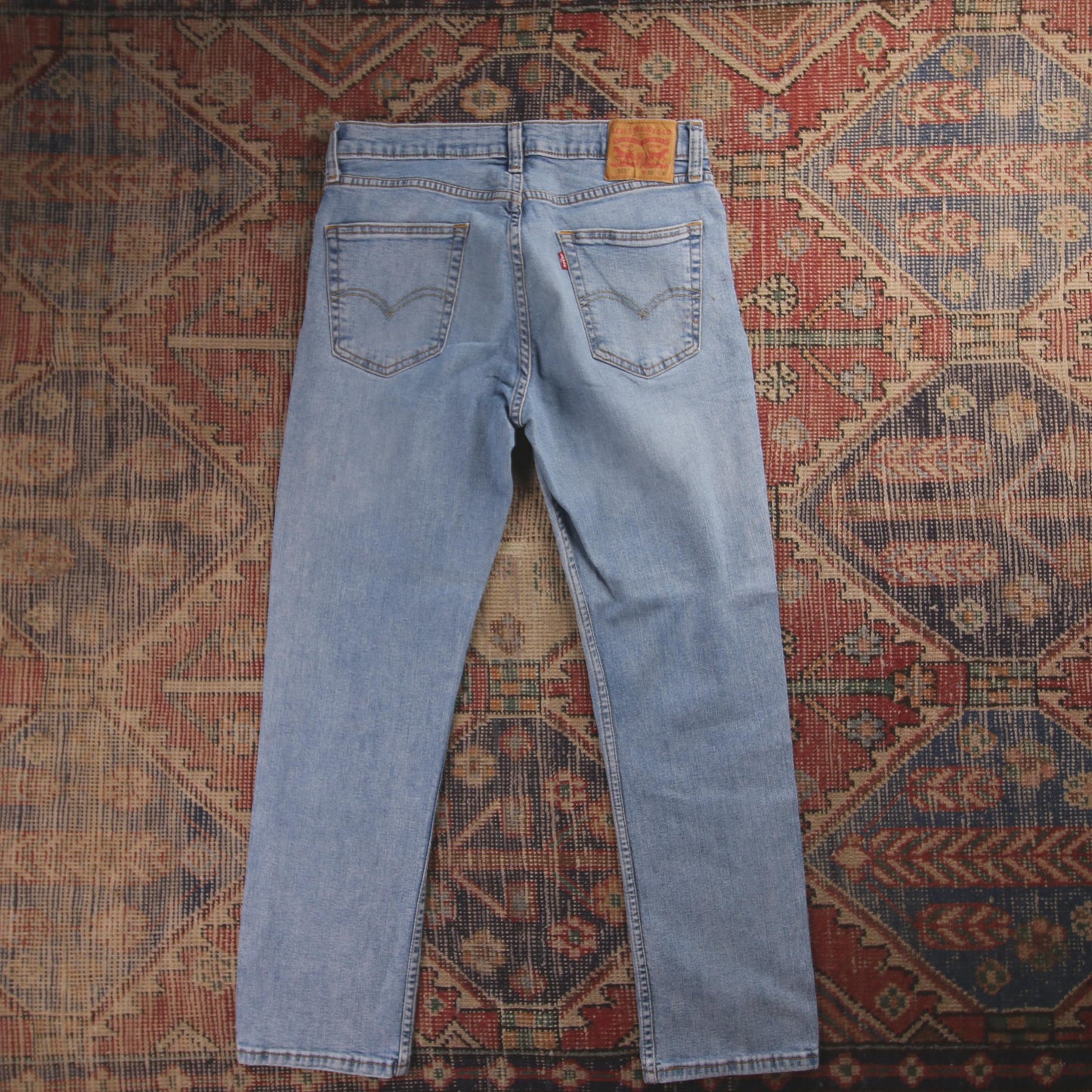 Levi's 511 Red Tab W30 L28 Slim Fit Blue Denim Jeans