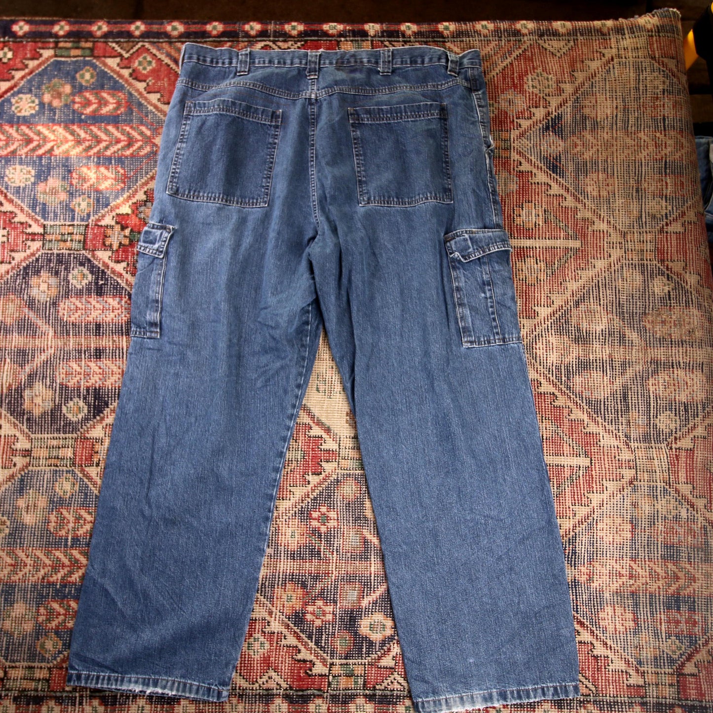Lee W42 L29 Cargo Blue Denim Jeans