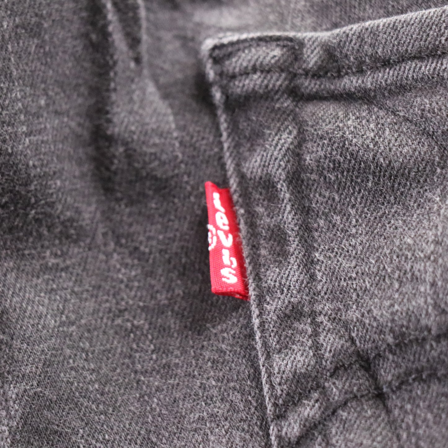 Levi's Red Tab W20 L28 Bootcut Grey Denim Jeans