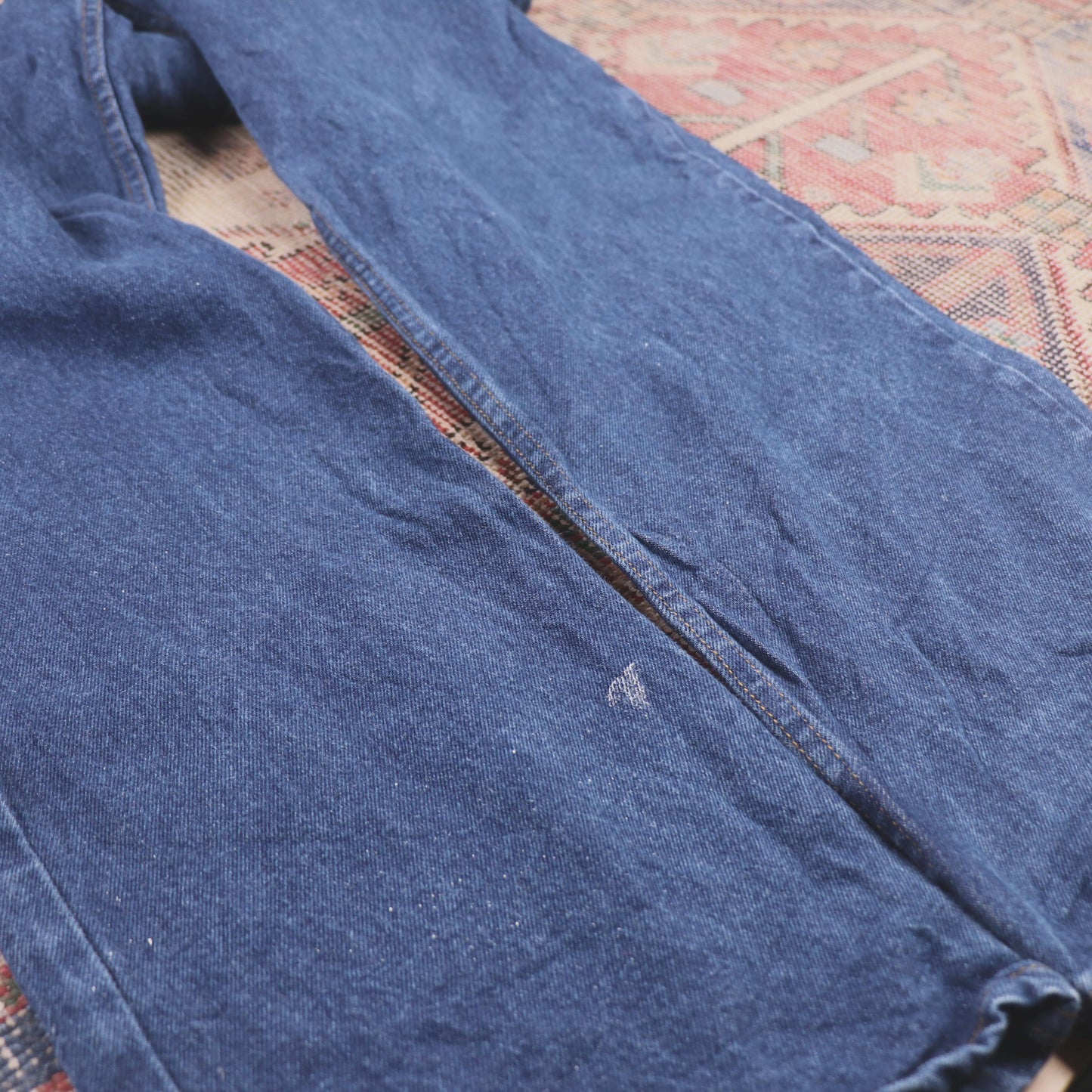 Lee W42 L30 Straight Leg Relaxed Fit Blue Denim Jeans