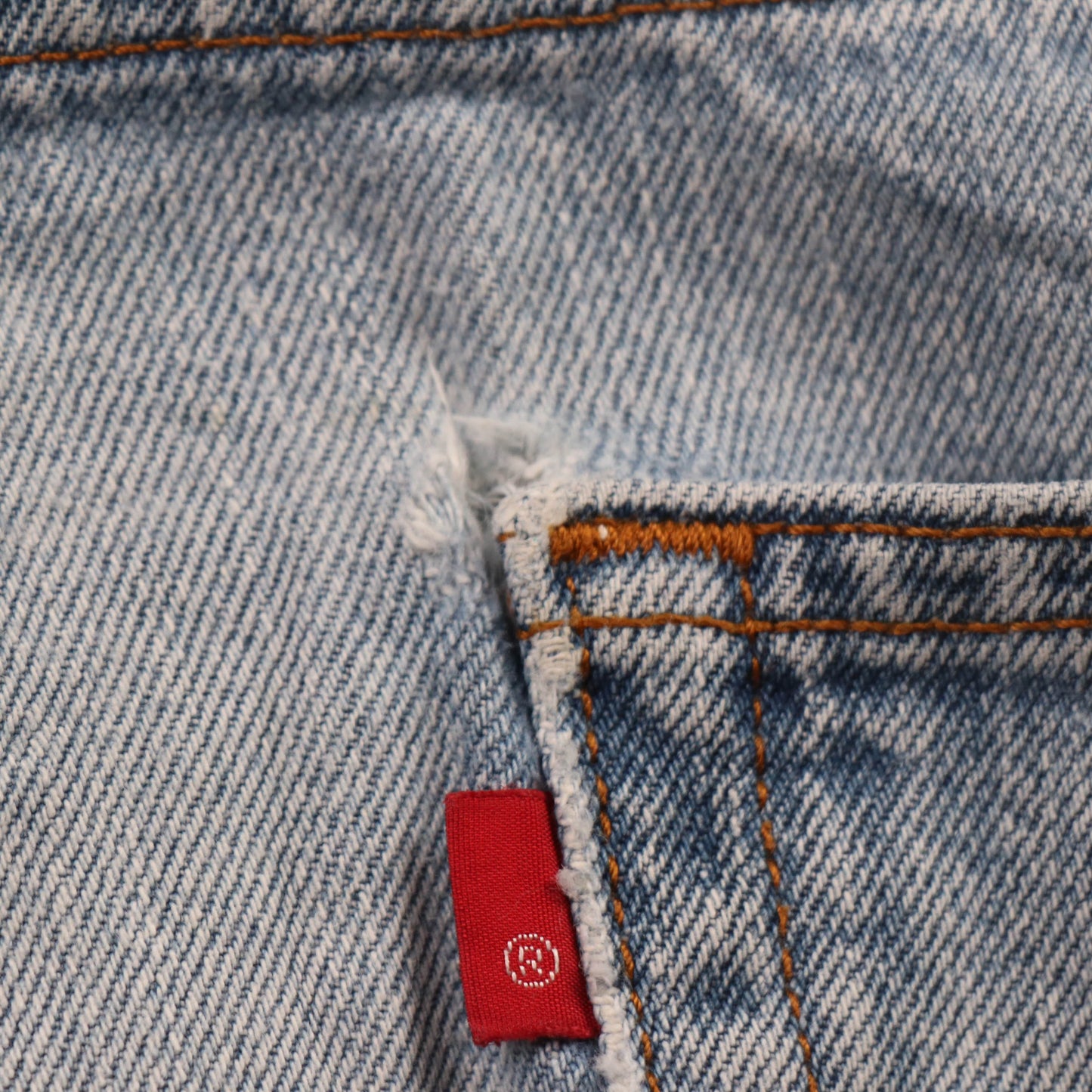 Levi's 550 Red Tab W36 L30 Tapered Leg Relaxed Fit Blue Denim Jeans
