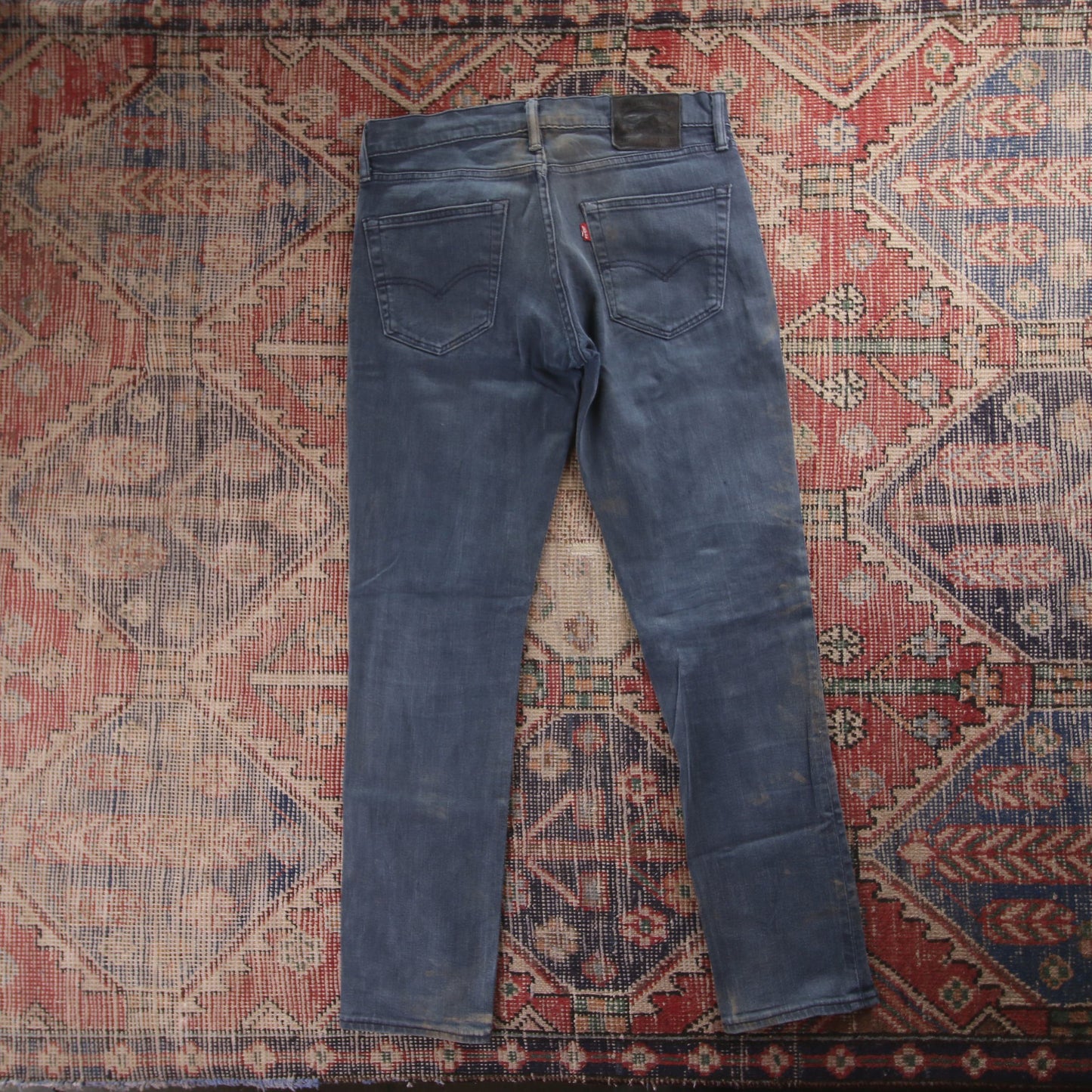 Levi's 511 Red Tab W30 L29 Slim Fit Blue Denim Jeans