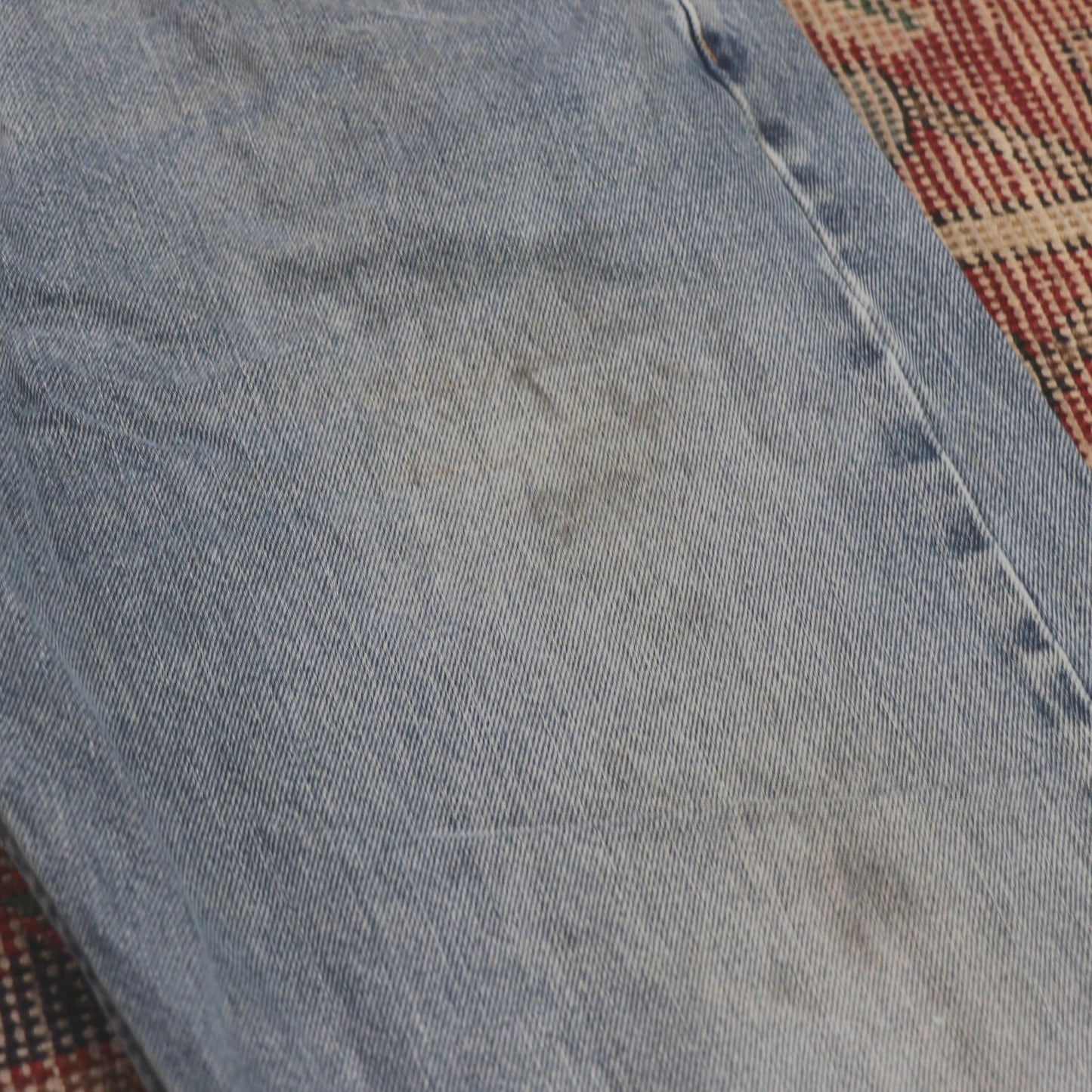 Levi's 505 W38 L30 Straight Leg Regular Fit Blue Denim Jeans