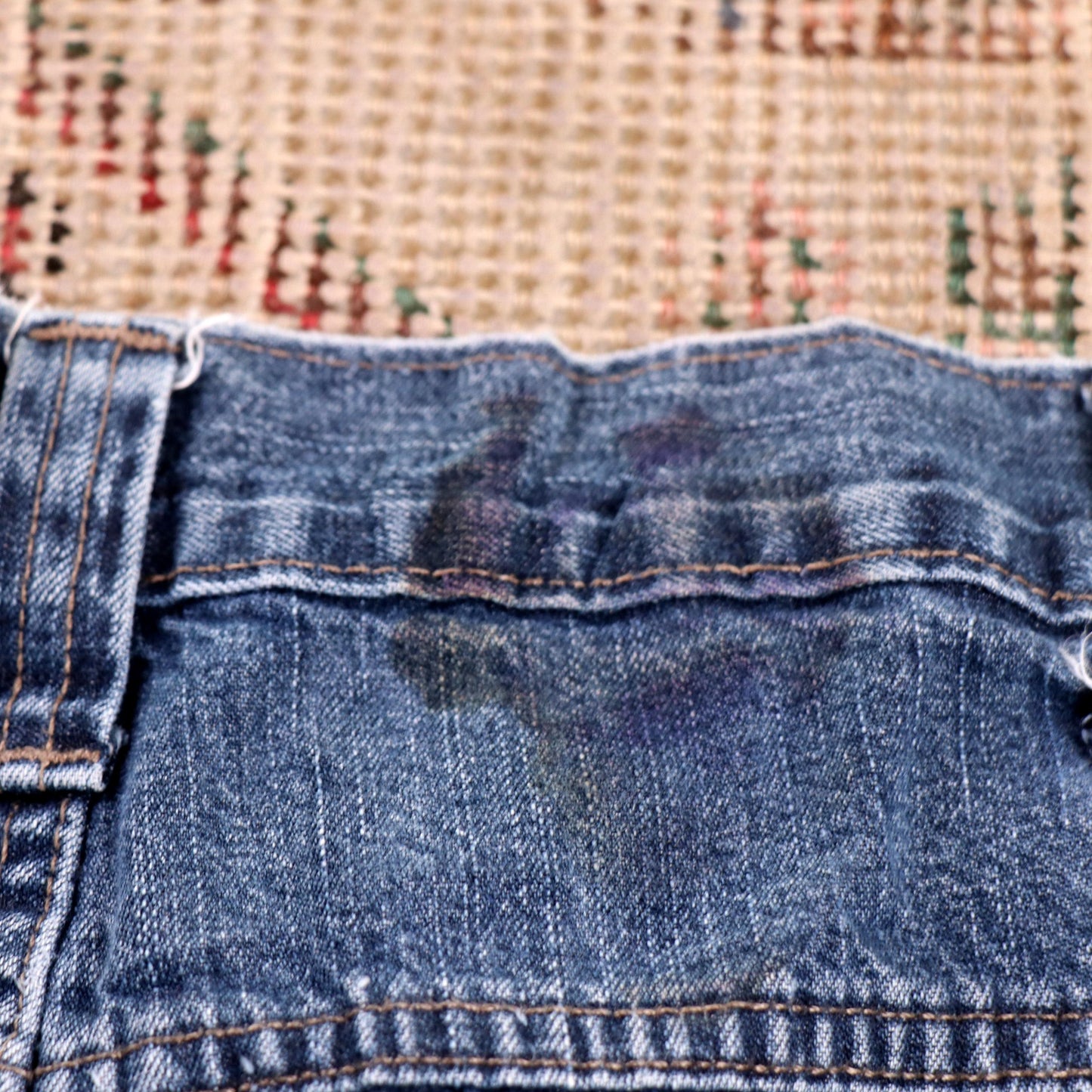 Lee W42 L29 Cargo Blue Denim Jeans