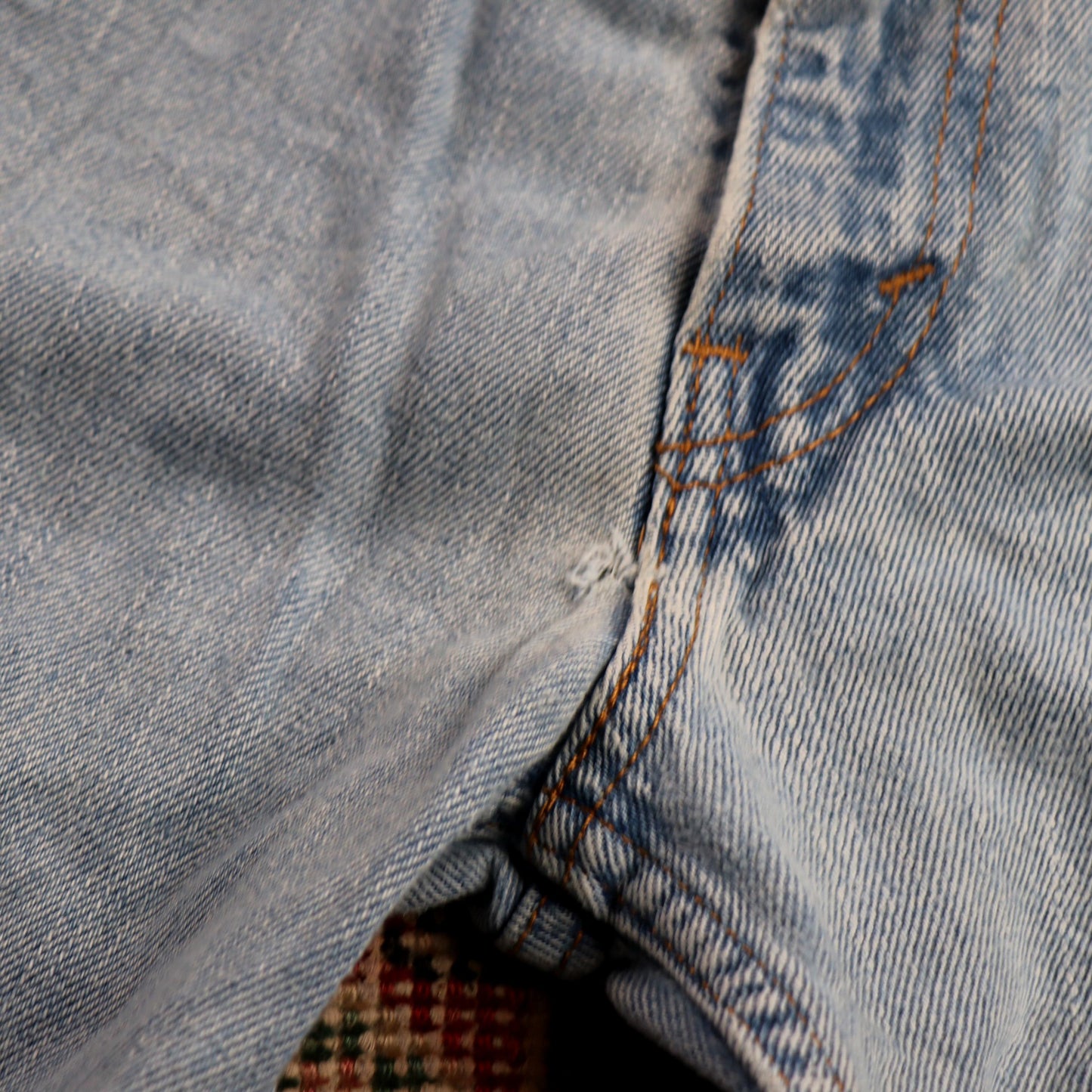 Levi's 550 W36 L32 Tapered Leg Relaxed Fit Blue Denim Jeans
