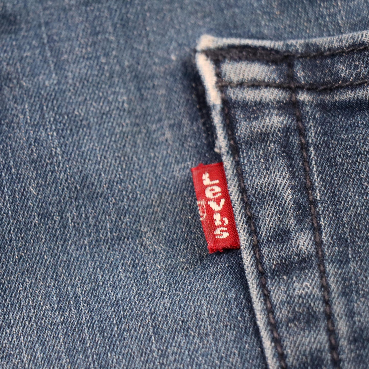 Levi's 541 W32 L32 Tapered Leg Classic Ripped Style Blue Denim Jeans