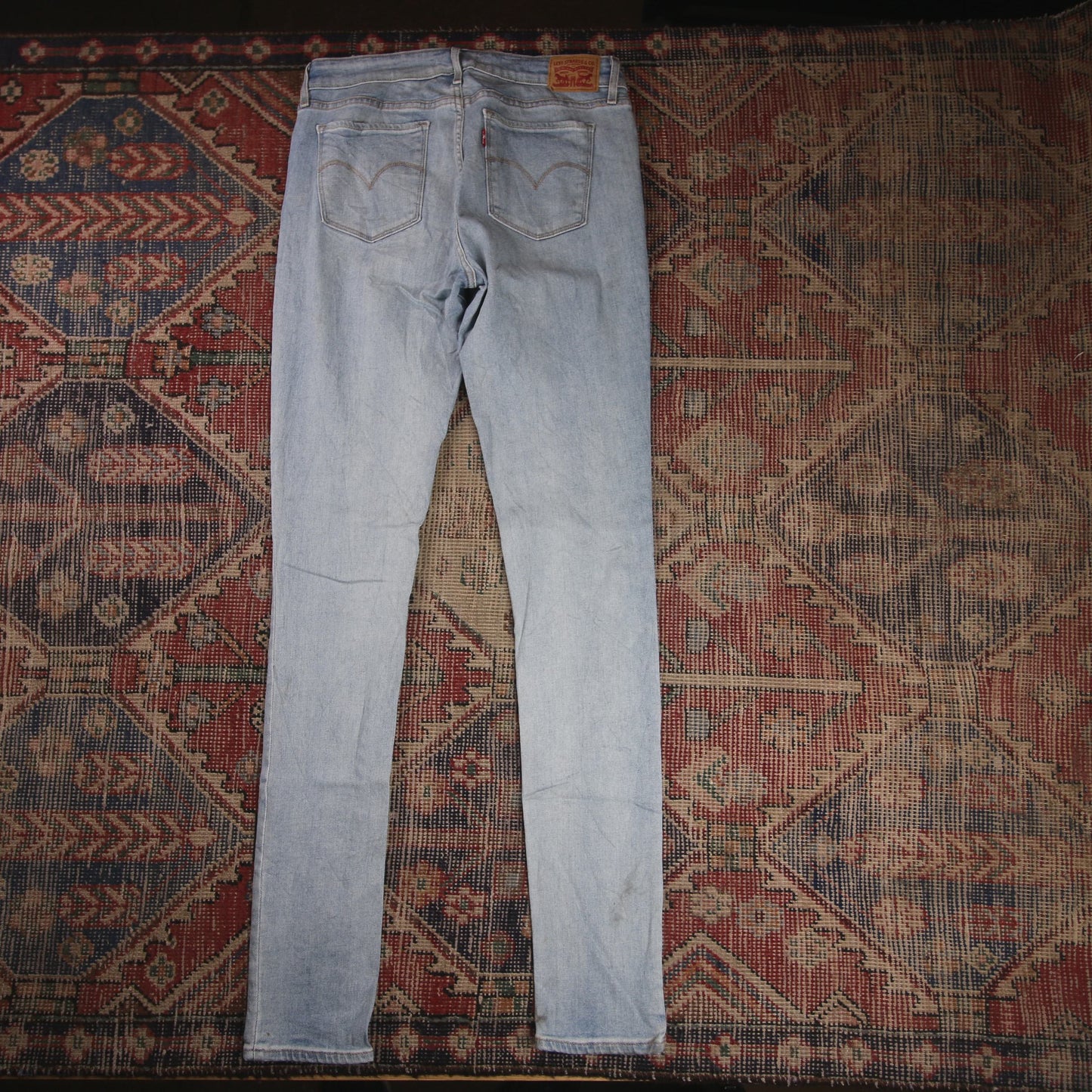 Levi's 711 W32 L35 Skinny Blue Denim Jeans