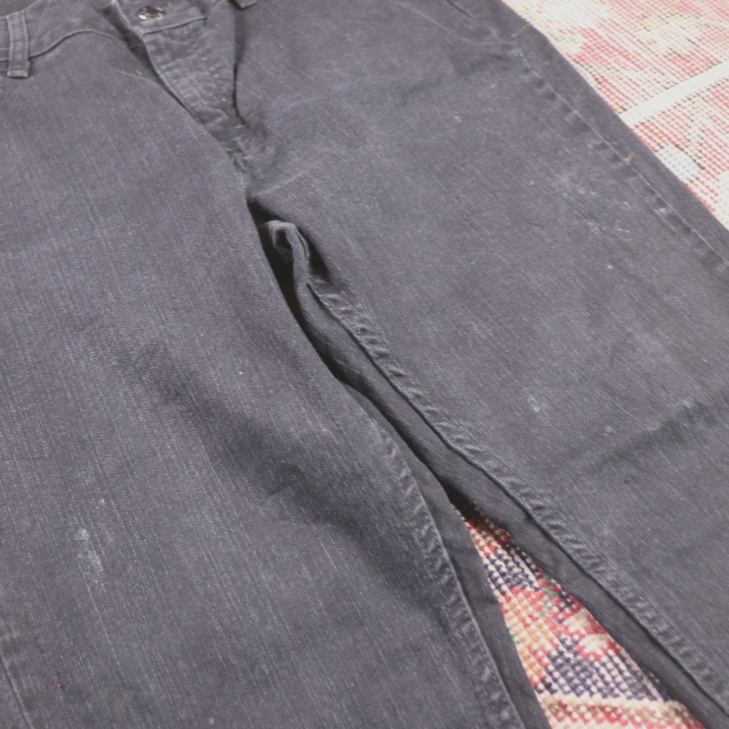 Lee W34 L29 Straight Leg Blue Denim Jeans