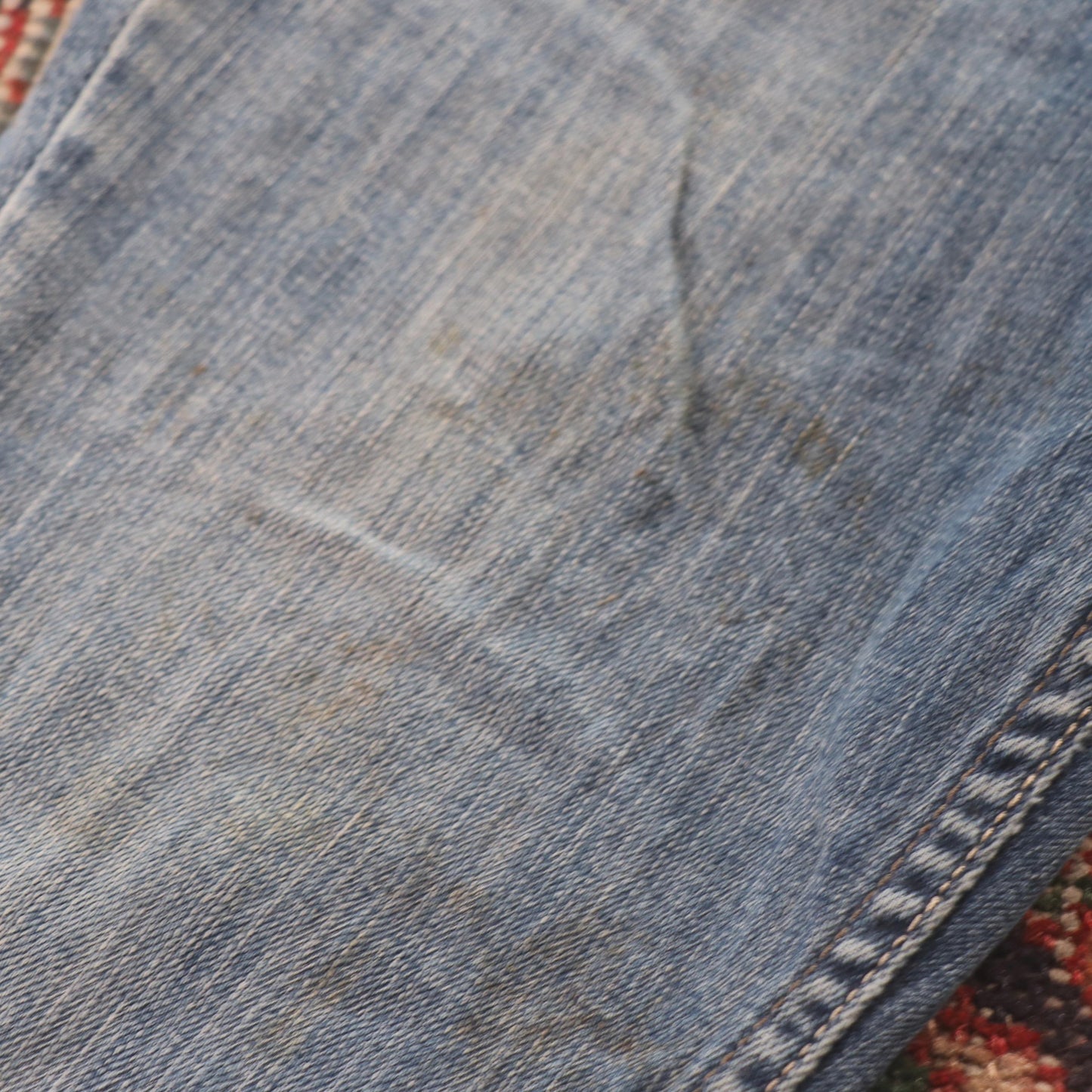 Levi's 711 Red Tab W28 L30 Skinny Blue Denim Jeans