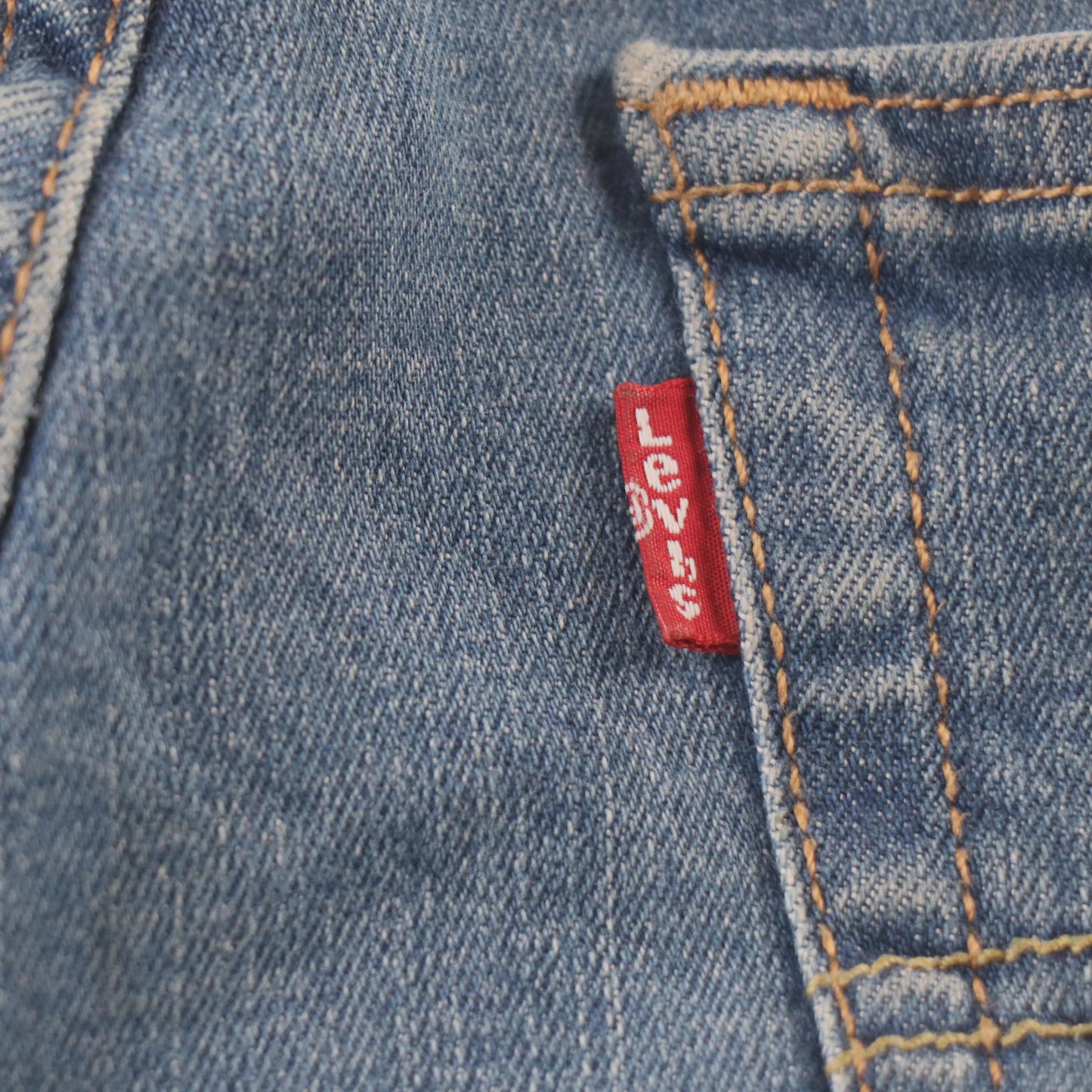 Levi's 512 Red Tab W28 L27 Tapered Leg Slim Fit Blue Denim Jeans