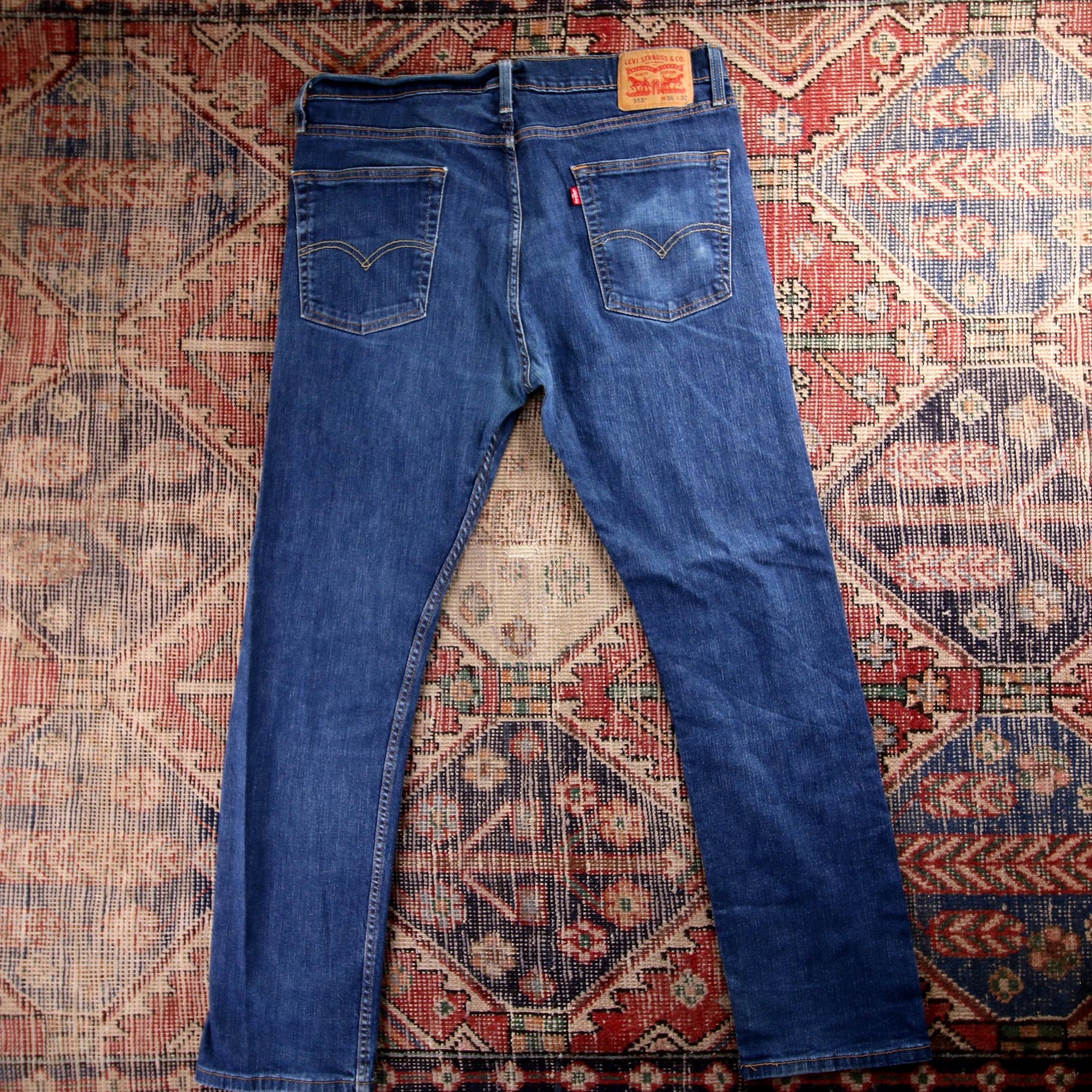Levi's Red Tab W28 L31 Slim Straight Leg Blue Denim Jeans