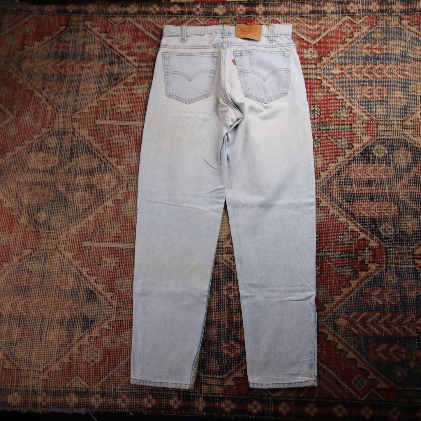 Levi's 550 W30 L30 Tapered Leg Relaxed Fit Blue Denim Jeans