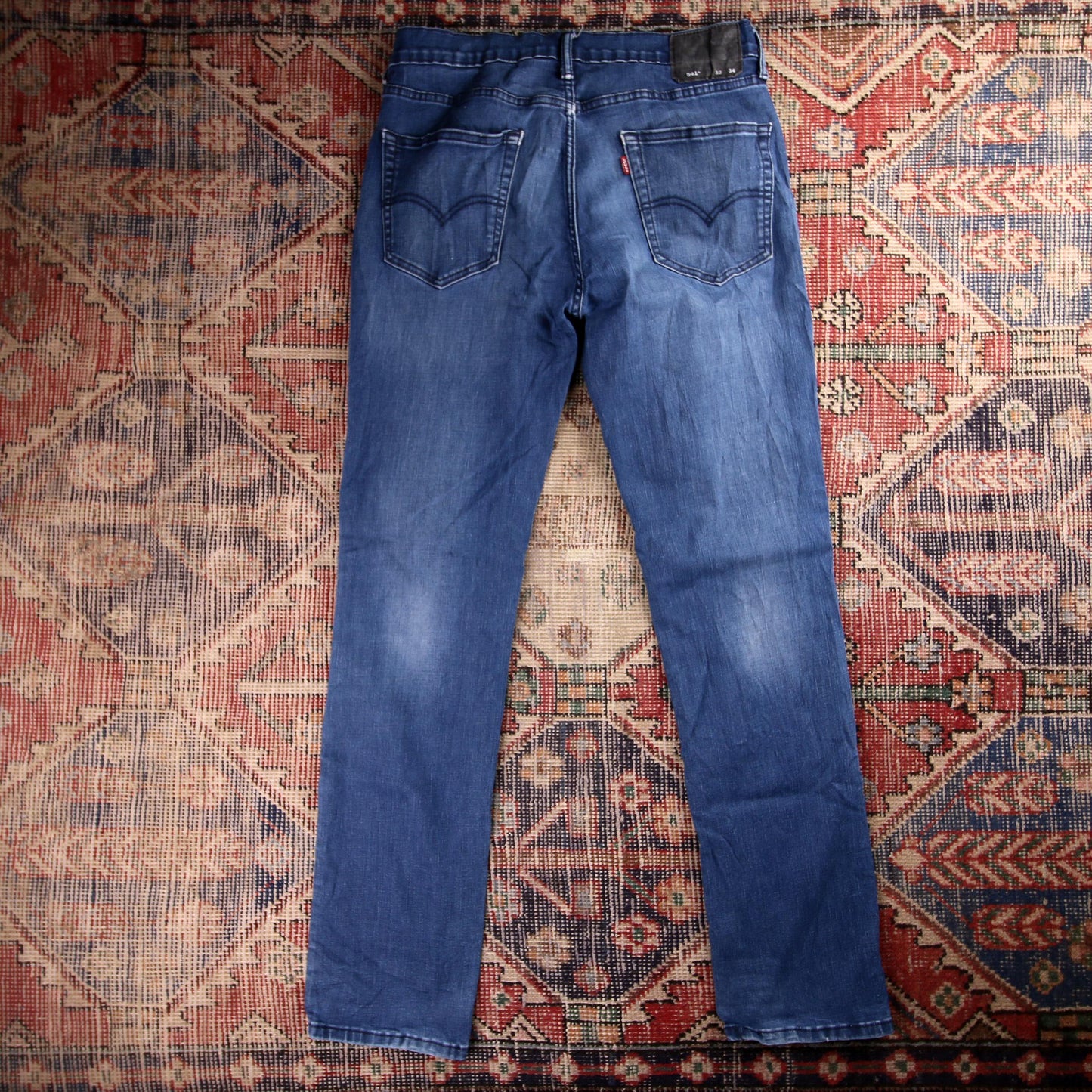 Levi's 541 W32 L32 Tapered Leg Classic Ripped Style Blue Denim Jeans
