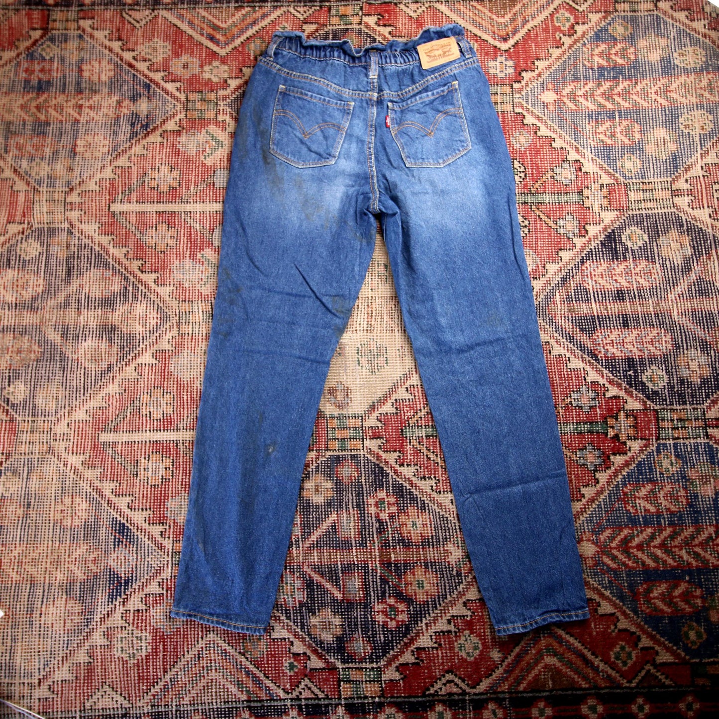 Levi's W28 L27 Skinny Blue Denim Jeans