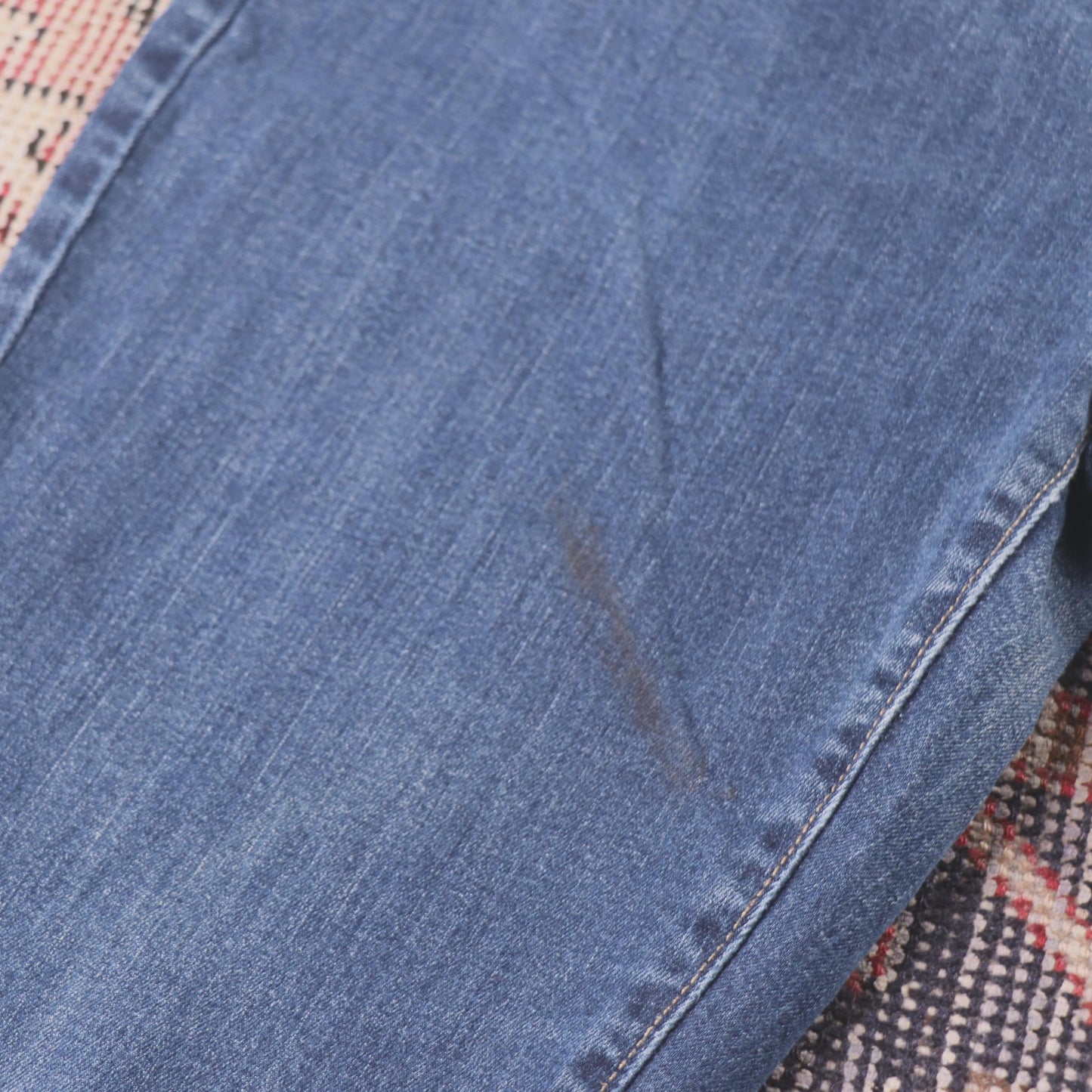 Levi's 711 Red Tab W32 L28 Slim Straight Leg Blue Denim Jeans