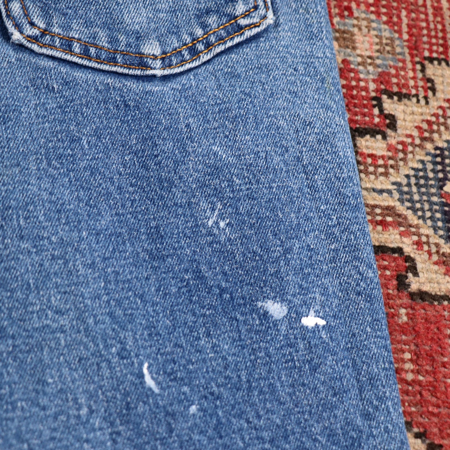 Levi's W36 L30 Bootcut Blue Denim Jeans