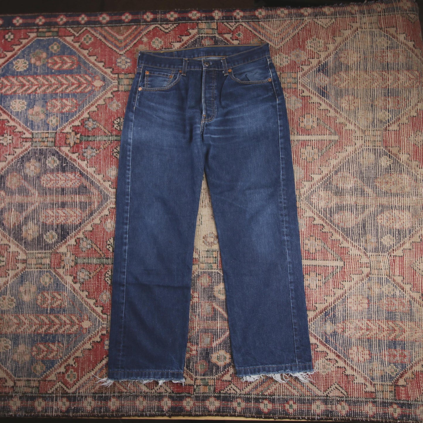 Levi's 501 W33 L27 Original Fit Blue Denim Jeans