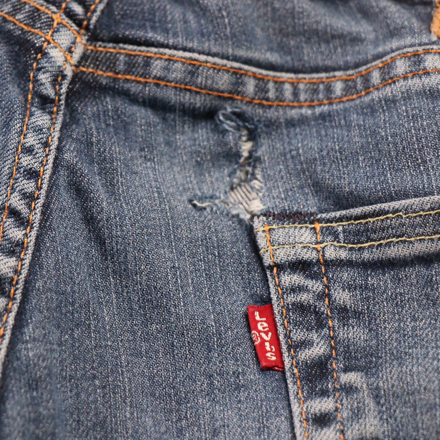 Levi's Red Tab W32 L32 Straight Blue Denim Jeans