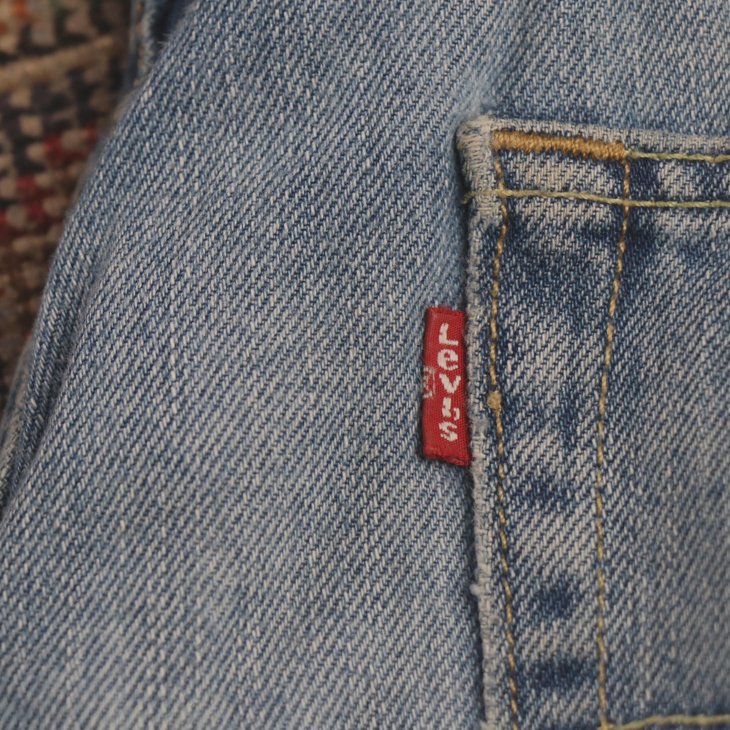 Levi's 505 W36 L31 Straight Leg Regular Fit Blue Denim Jeans